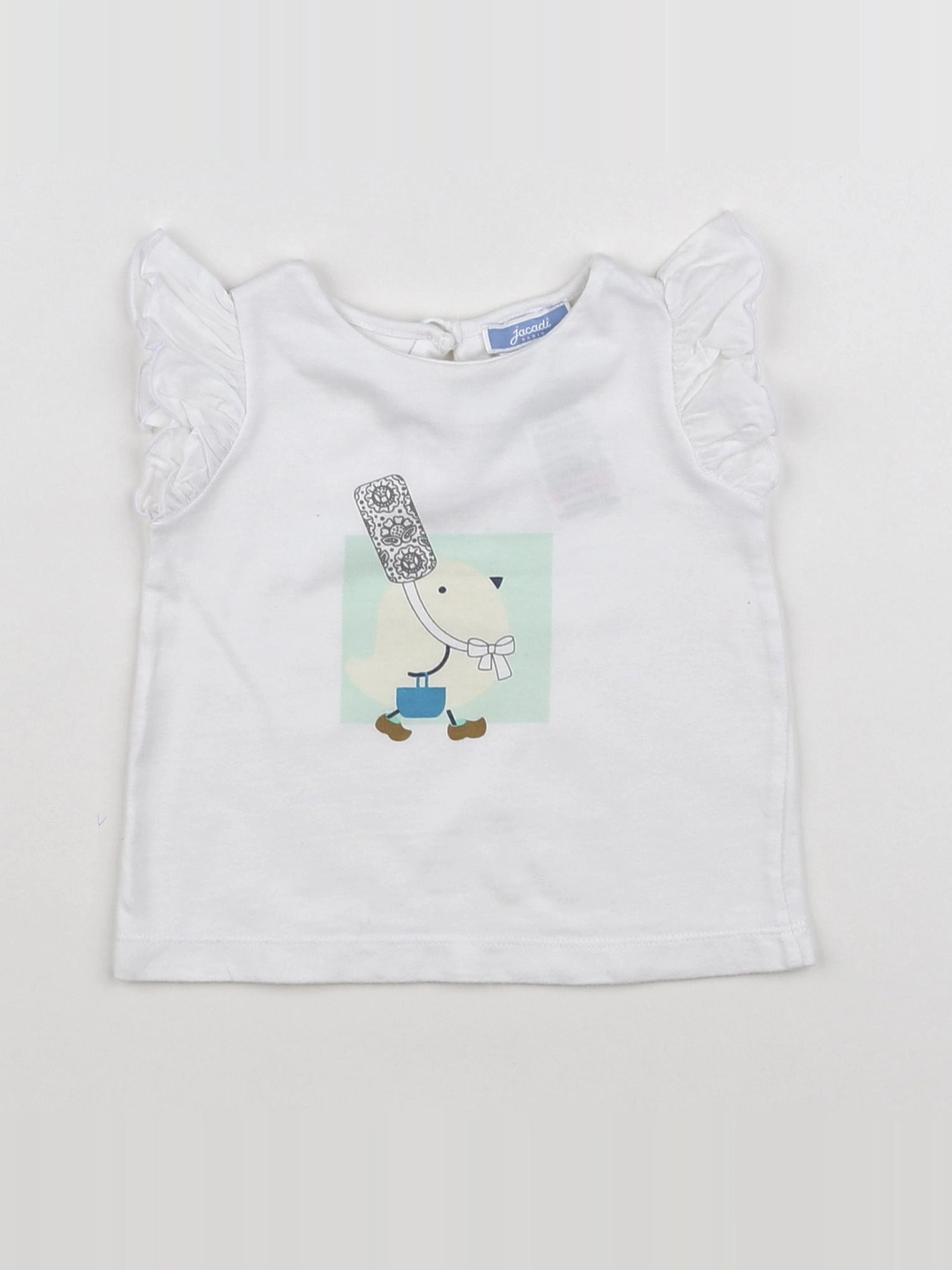 Jacadi - tee-shirt blanc - 12 mois