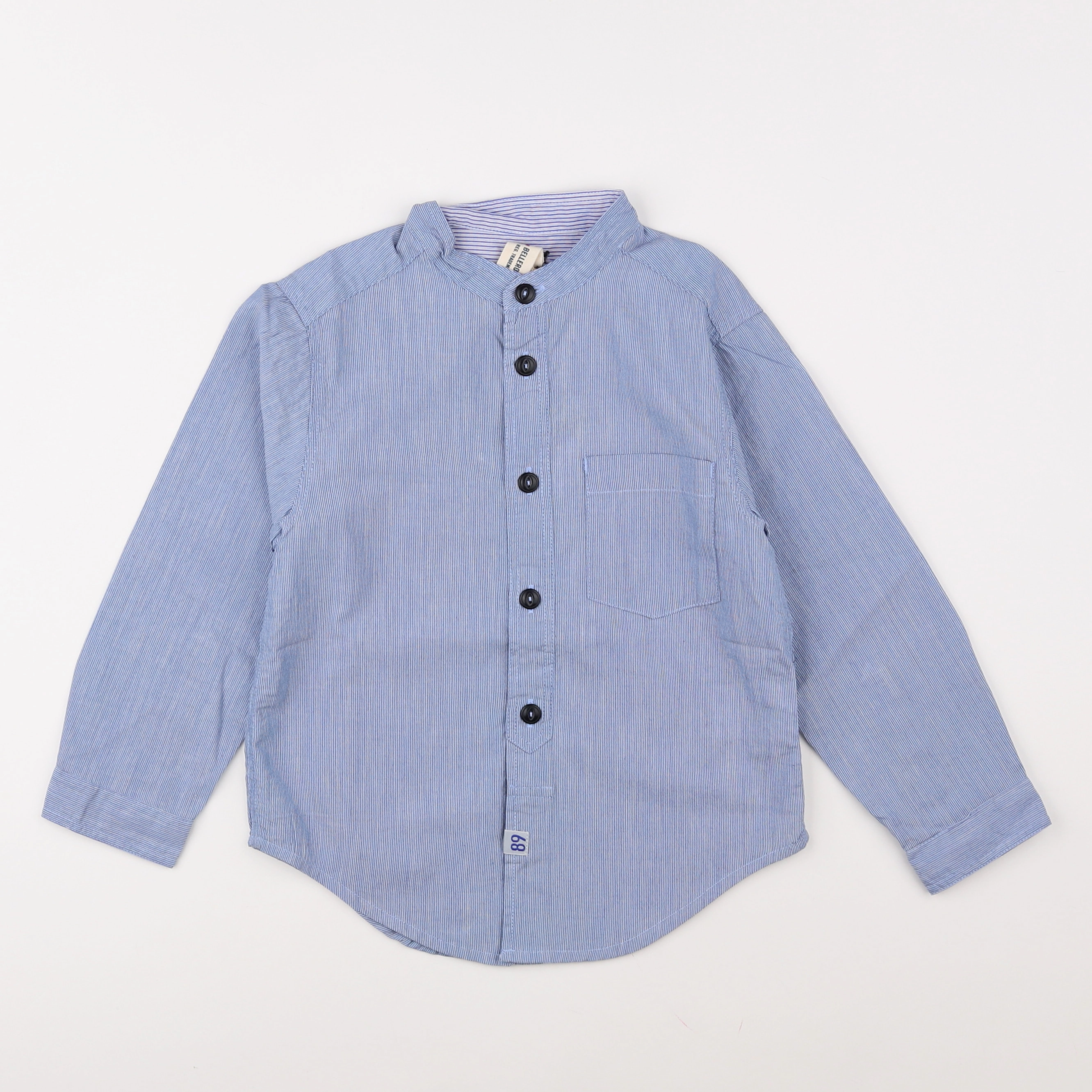 Bellerose - chemise bleu (état neuf) - 4 ans