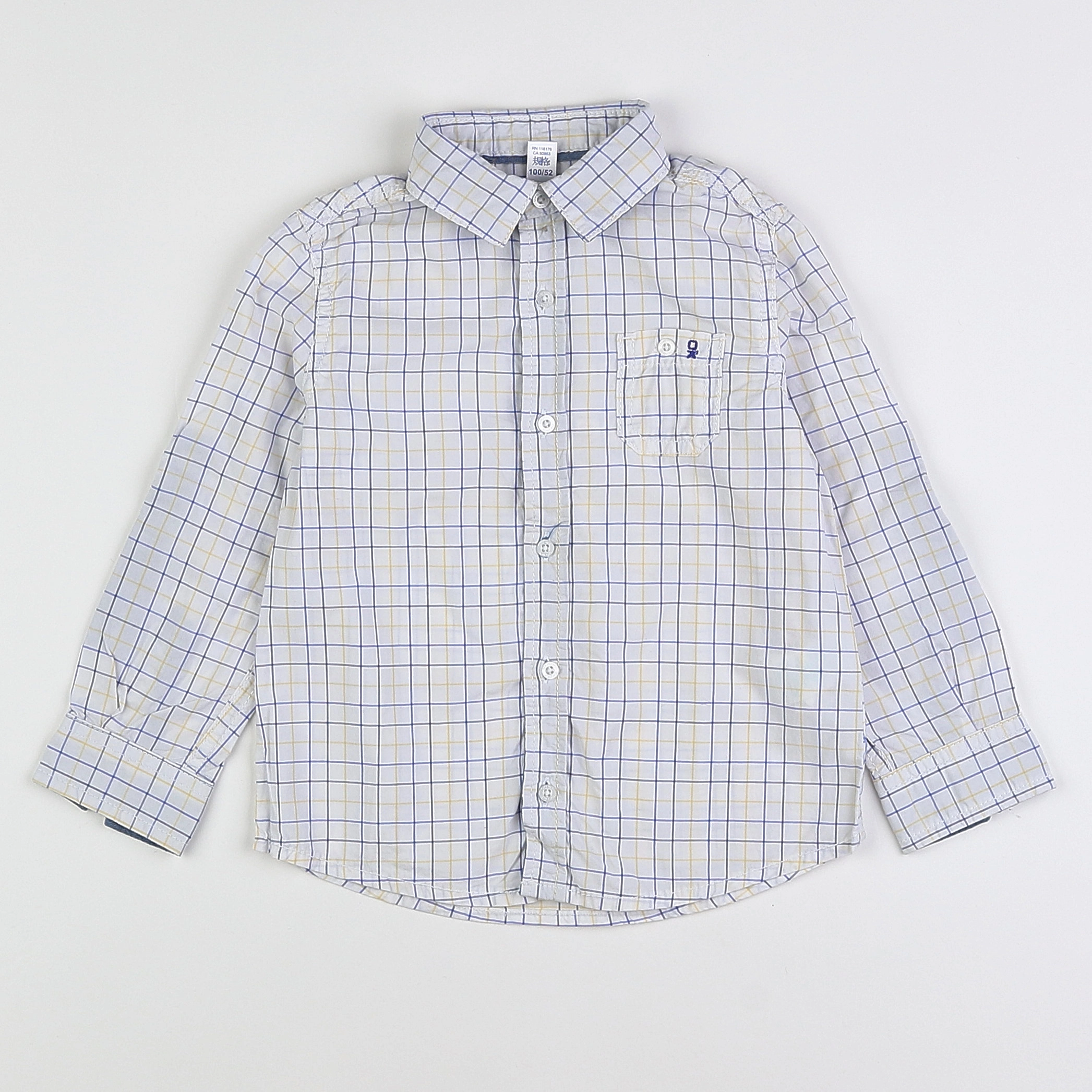 Okaidi - chemise blanc - 3 ans