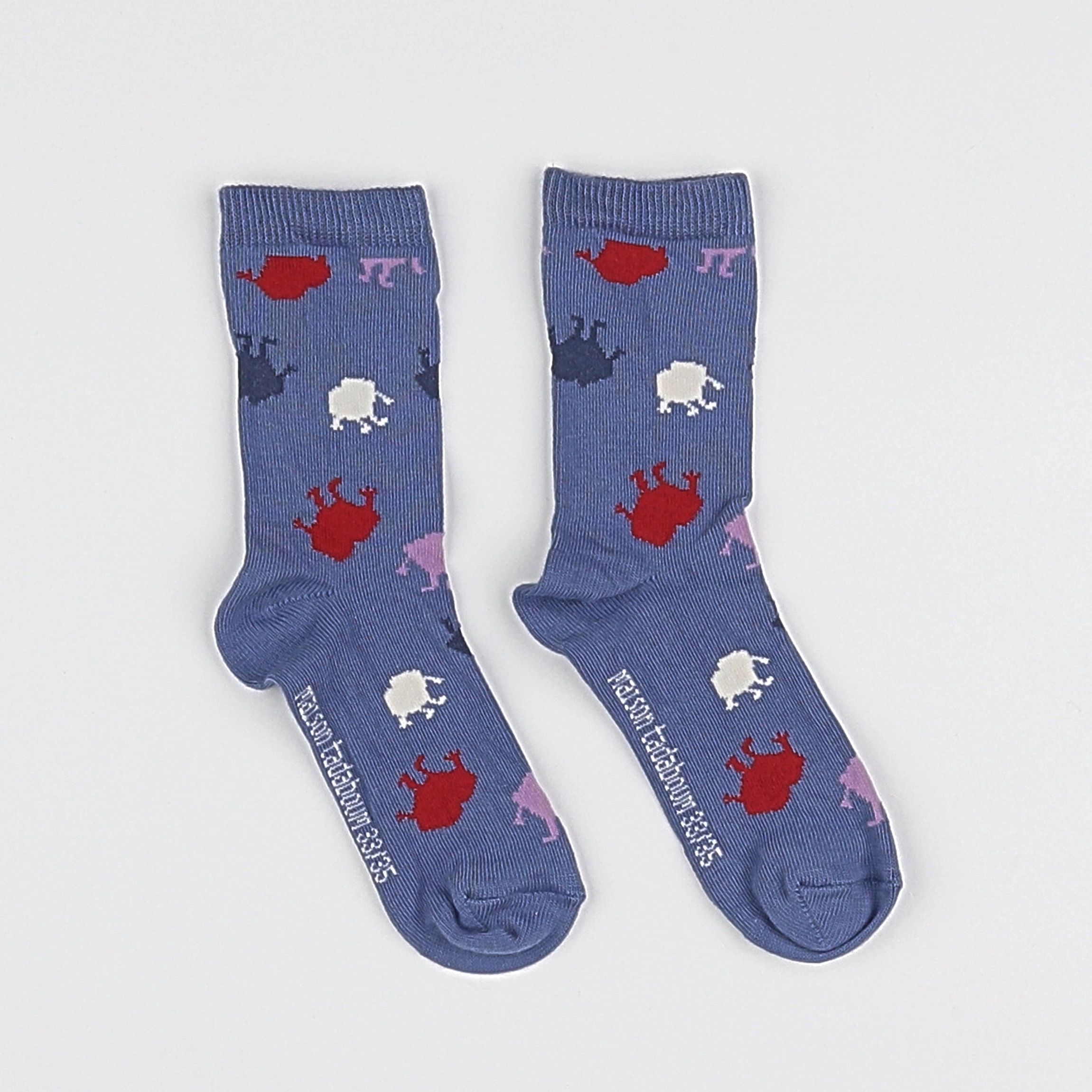 Maison Tadaboum - chaussettes bleu (neuf) - 0/6 mois