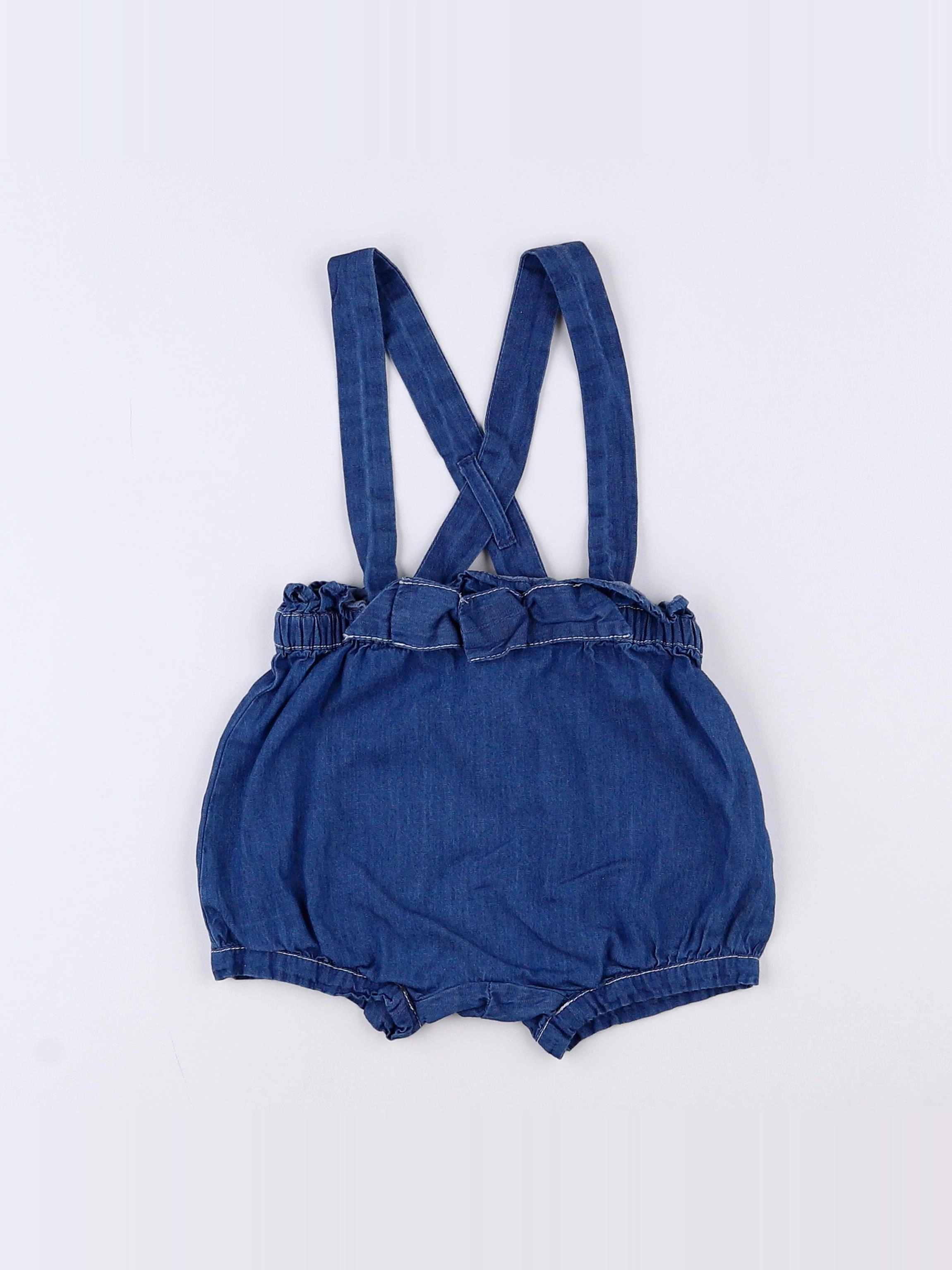 Jacadi - short bleu - 12 mois