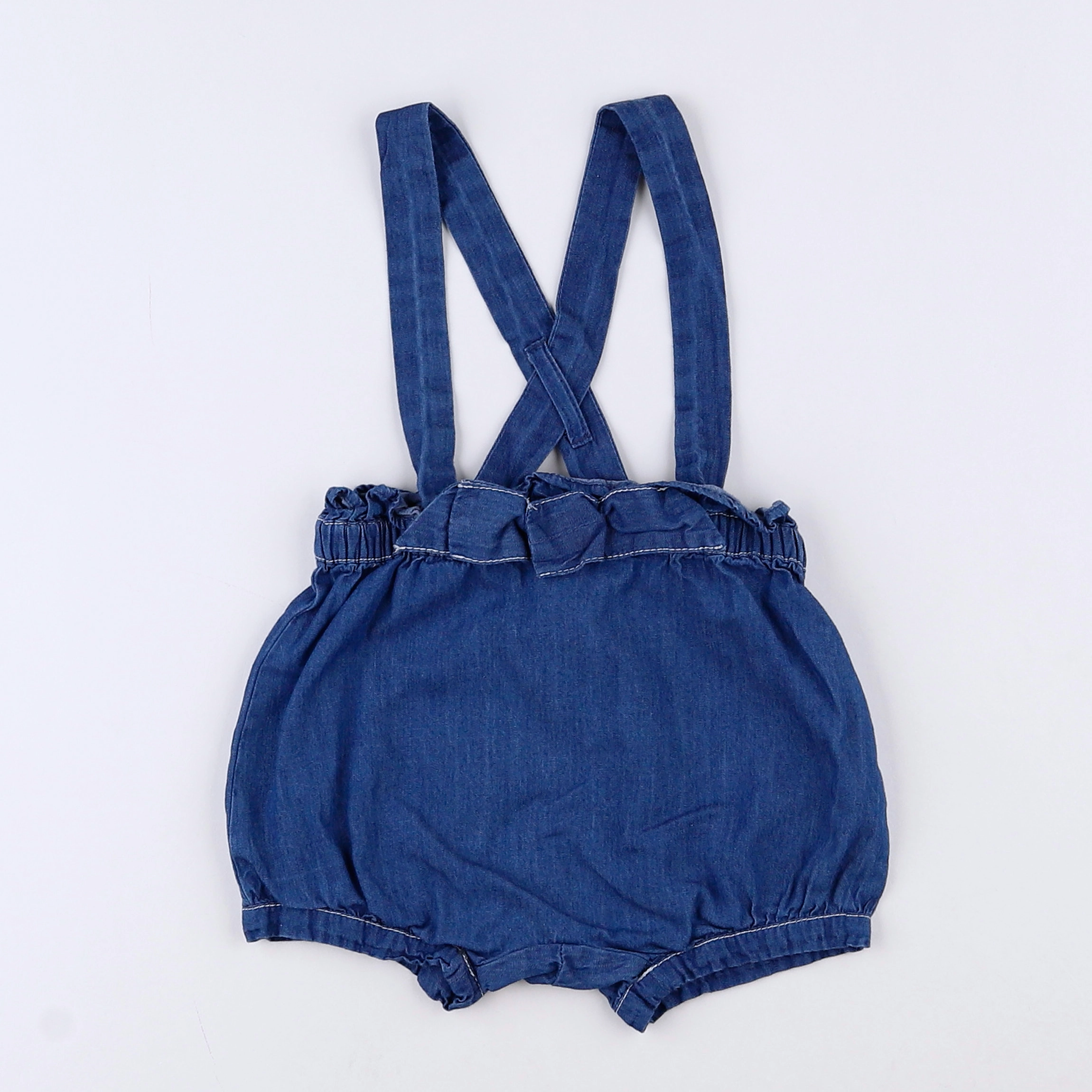 Jacadi - short bleu - 12 mois