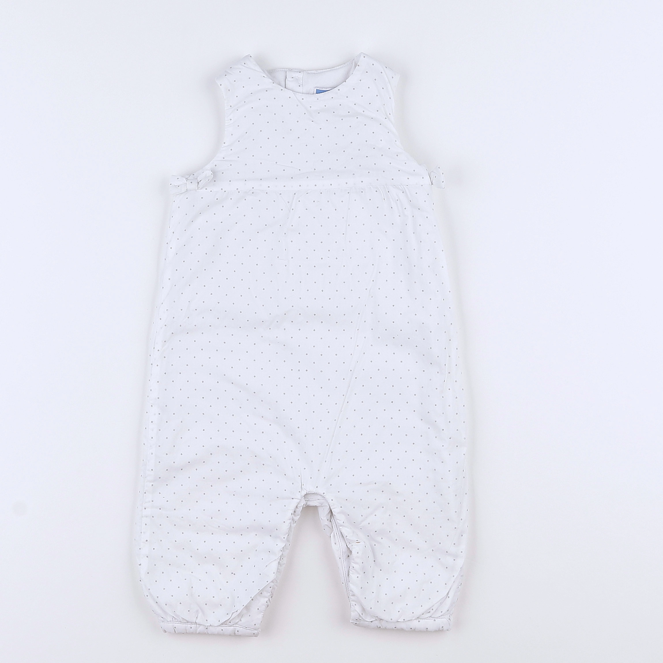 Jacadi - combinaison blanc,argent - 12 mois