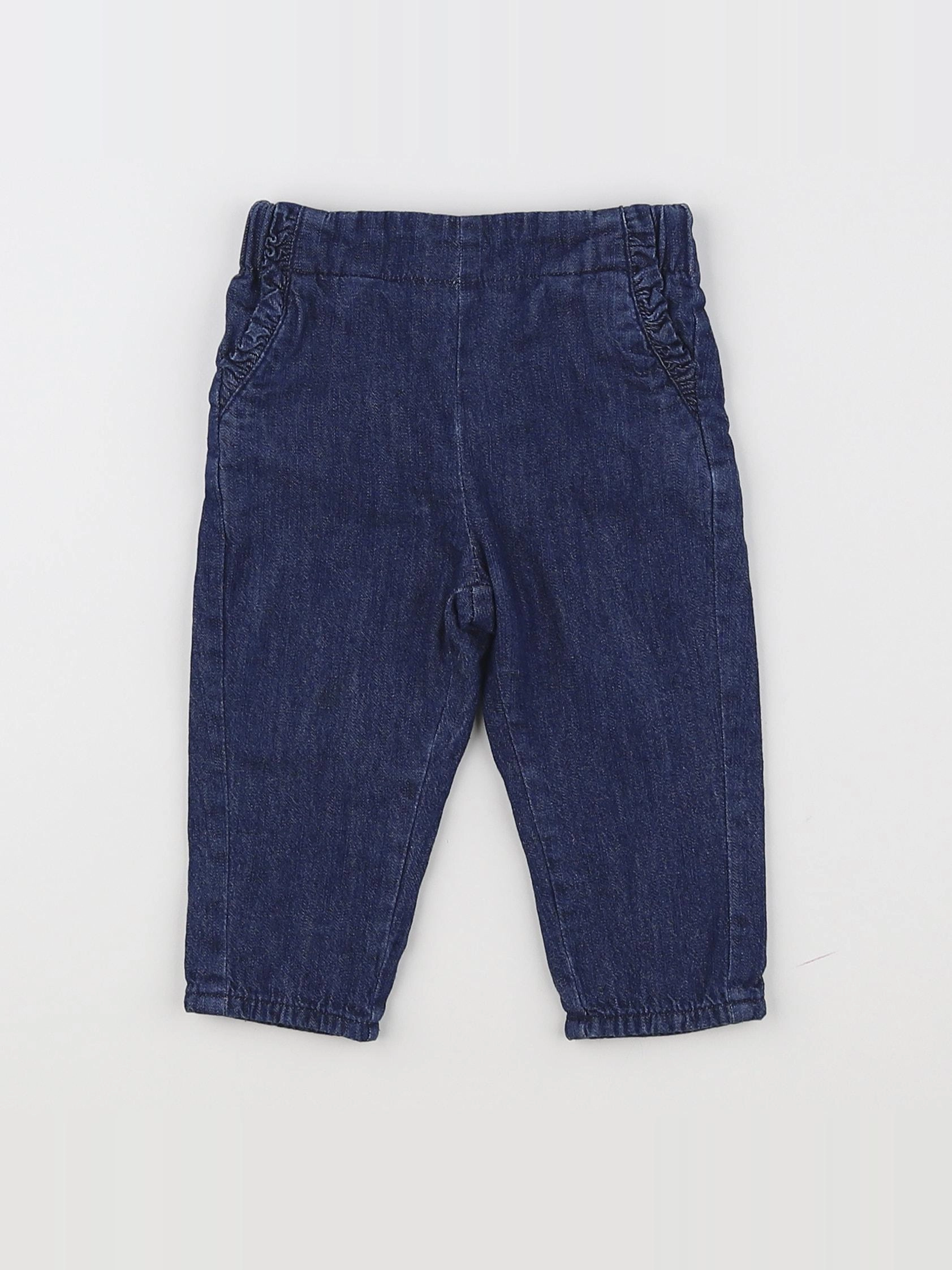 Vertbaudet - jogging bleu - 9 mois