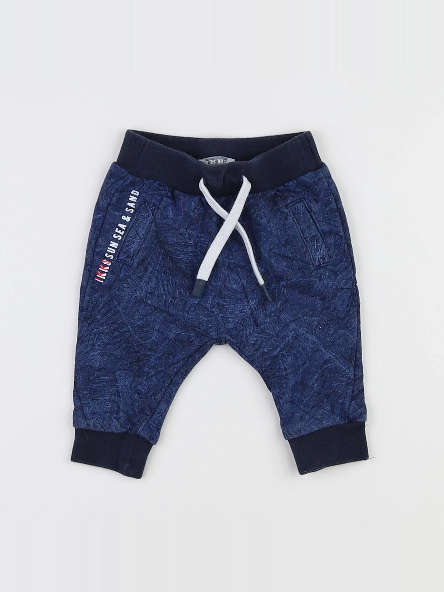 IKKS - jogging bleu - 3 mois