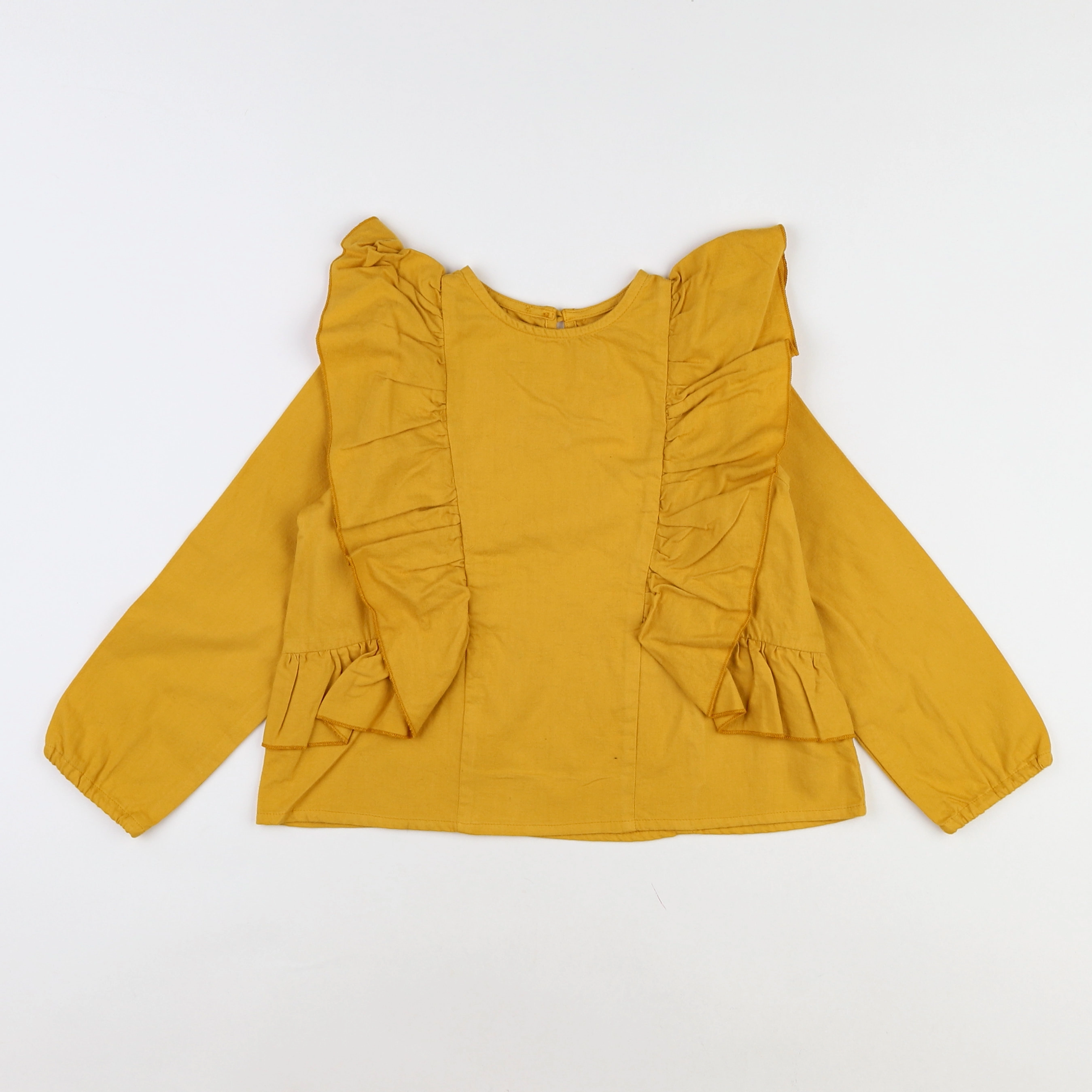 Bonton - blouse jaune (neuf) - 6 ans