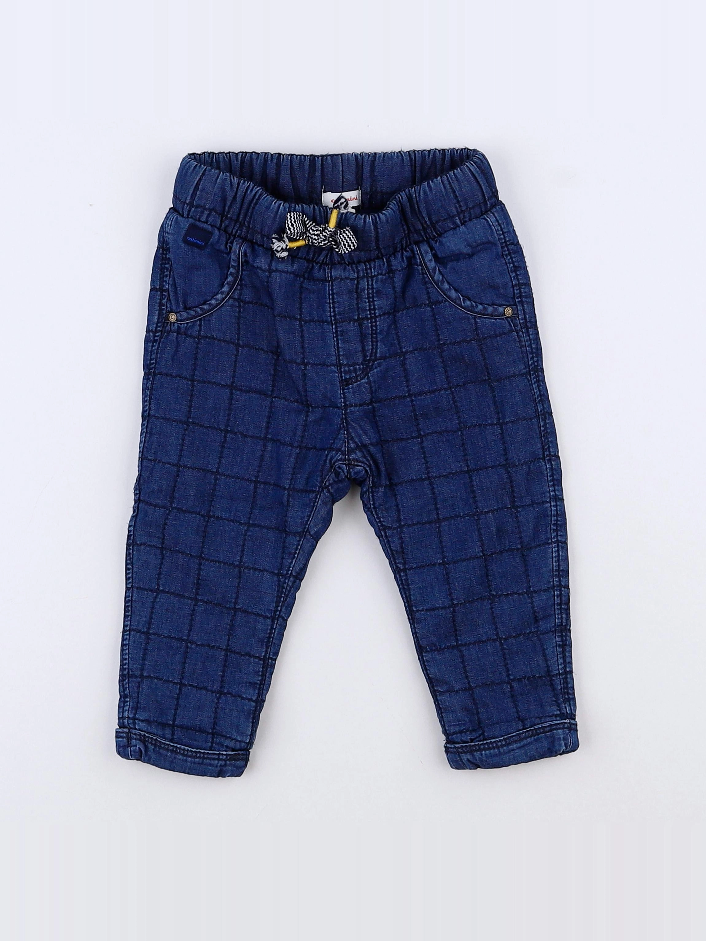Catimini - pantalon bleu - 9 mois
