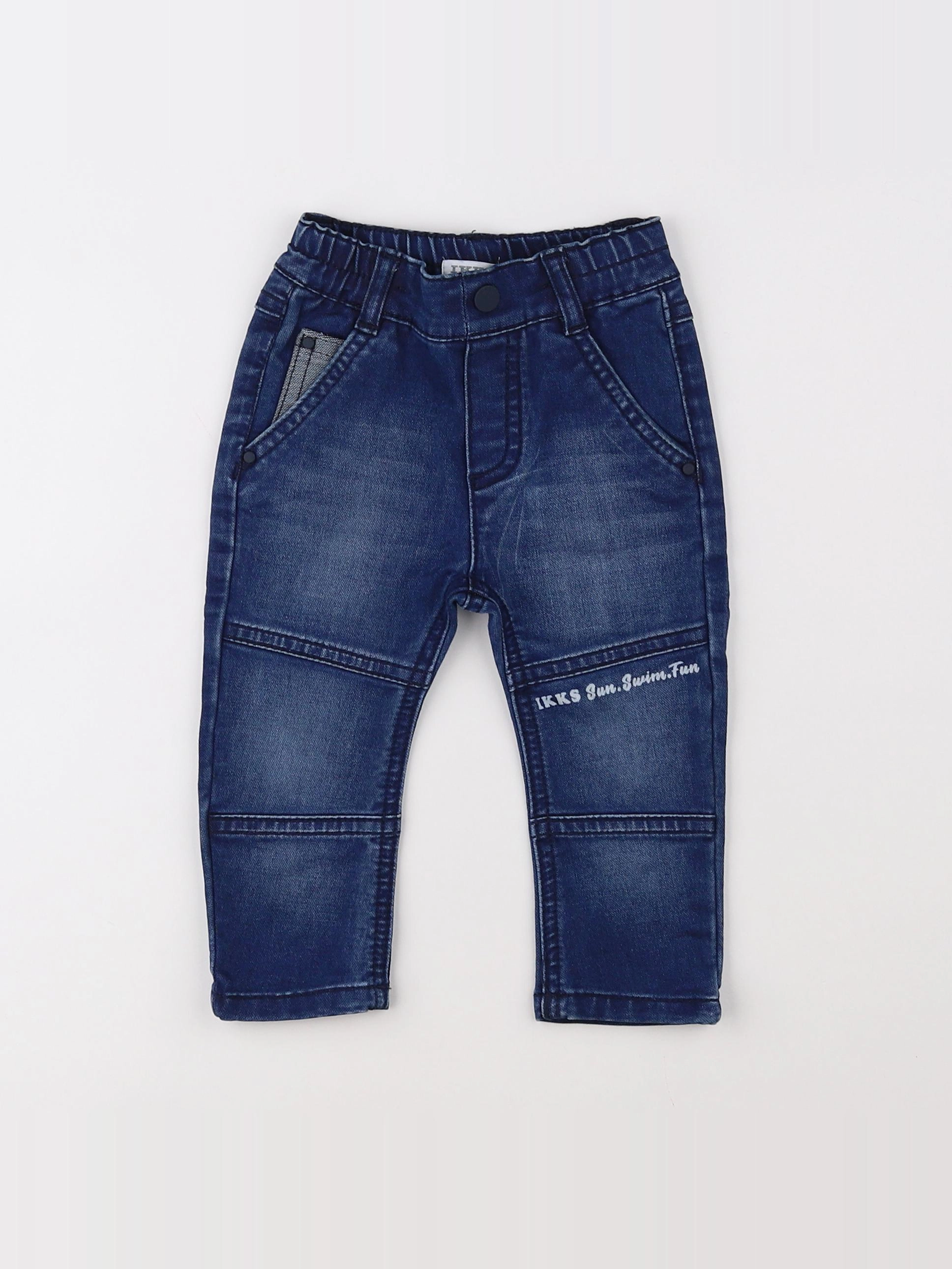 IKKS - jegging bleu - 12 mois