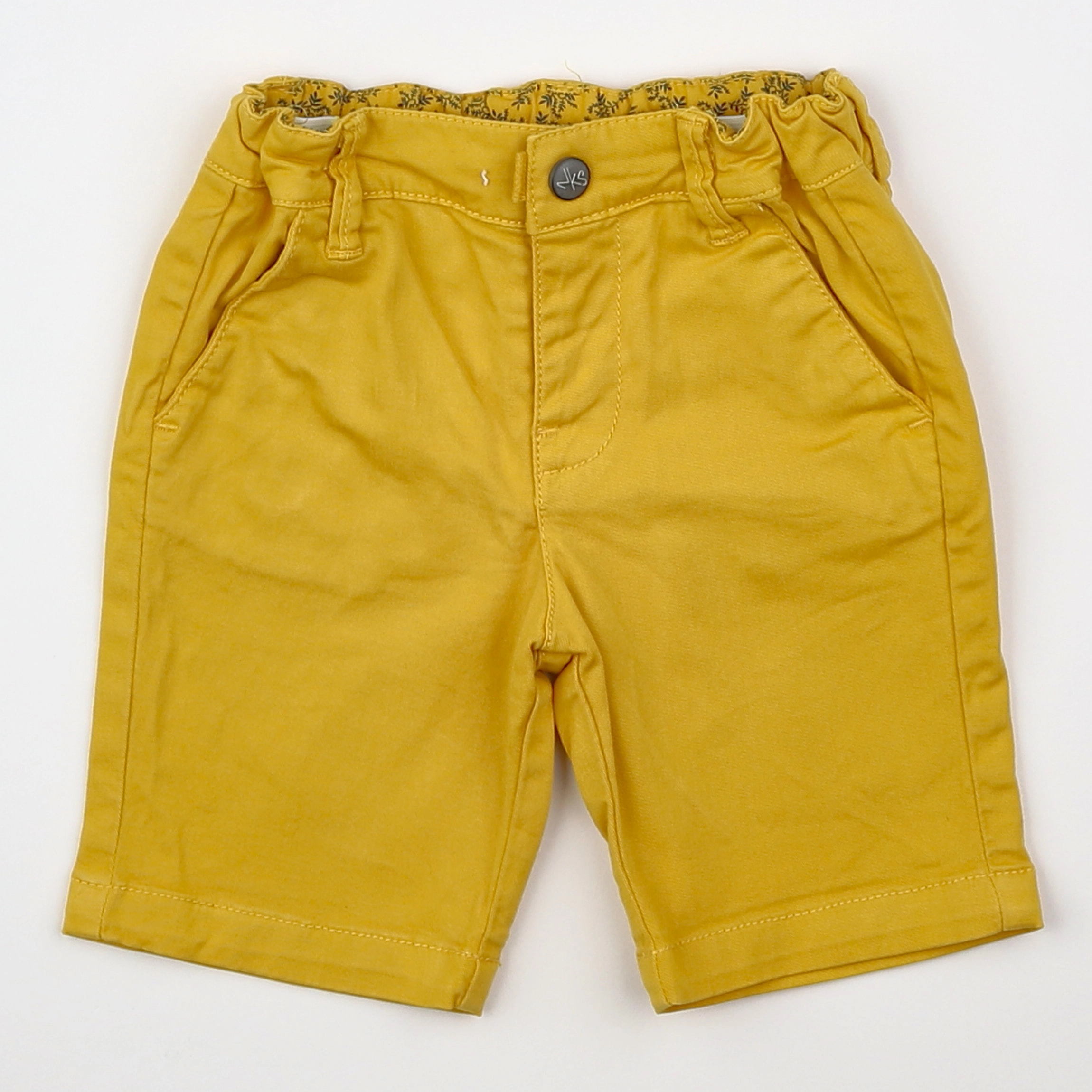 Noukie's - short jaune - 9 mois