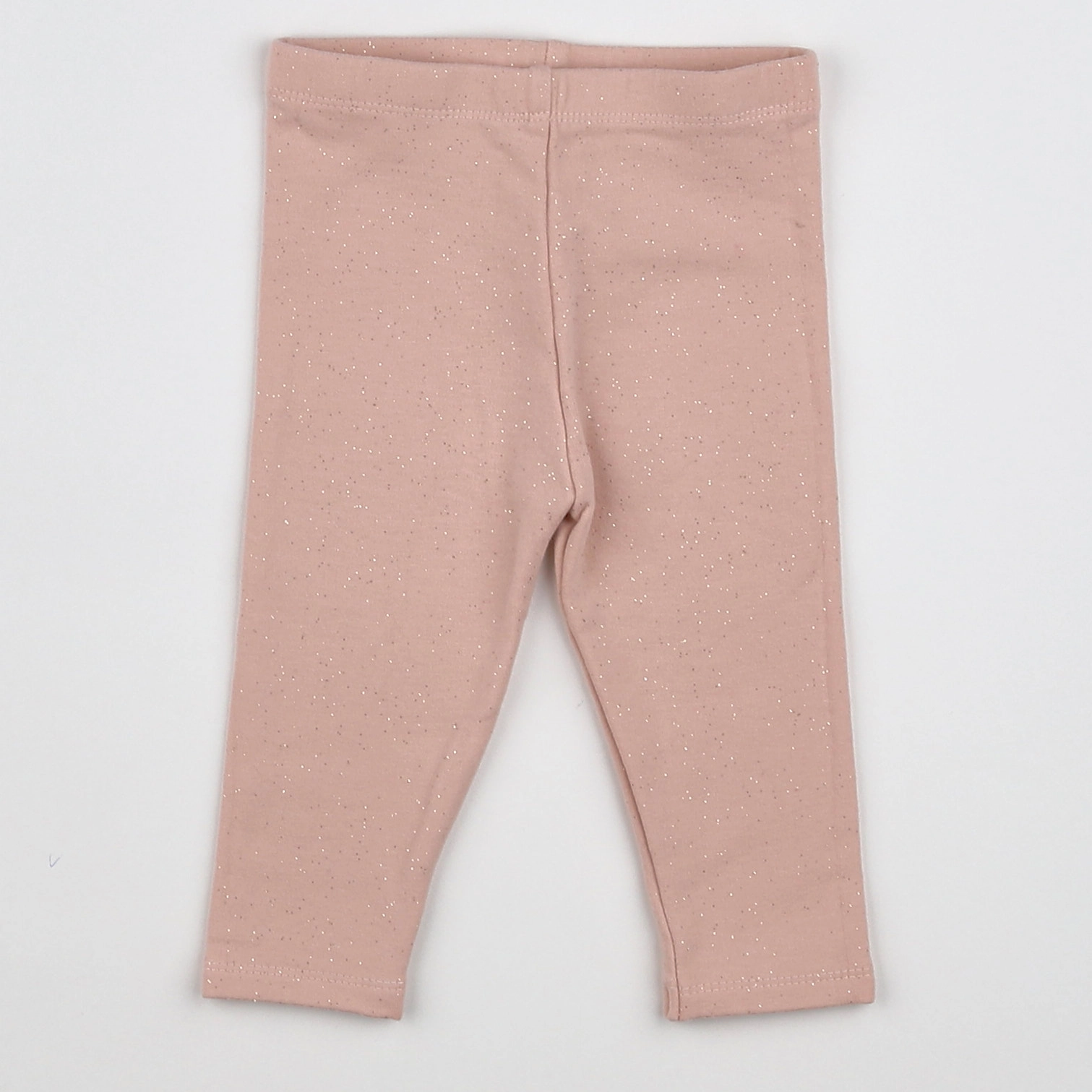 Boutchou - legging rose, or - 6 mois