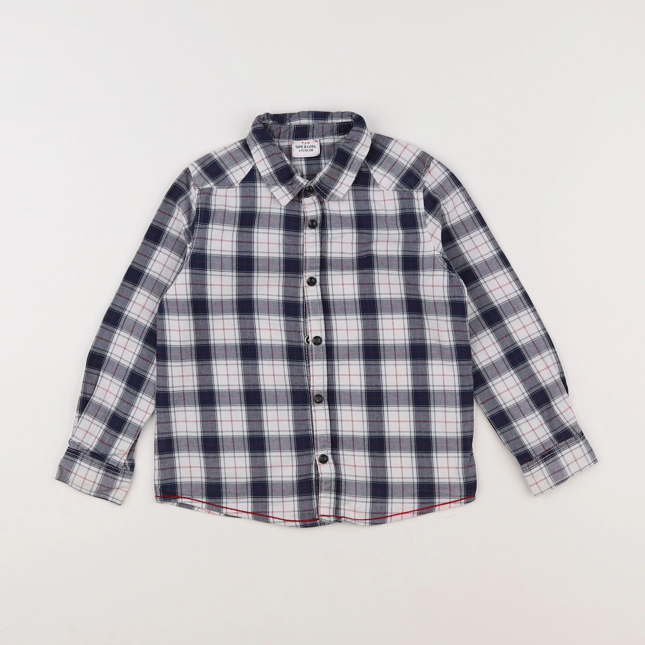 Tape à l'oeil - chemise gris - 4 ans