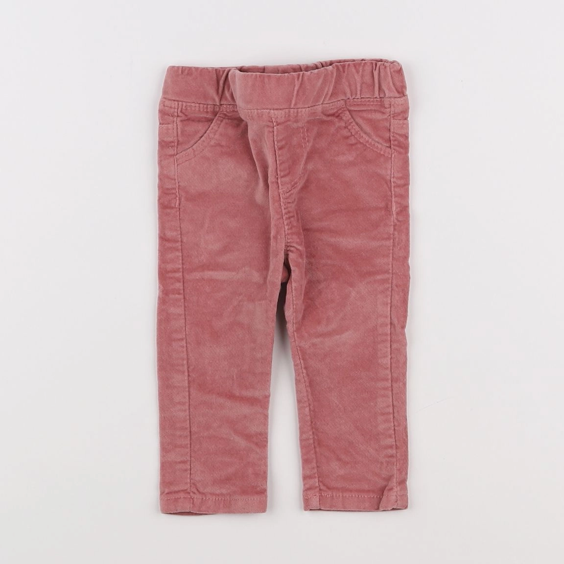 Vertbaudet - pantalon rose - 6 mois