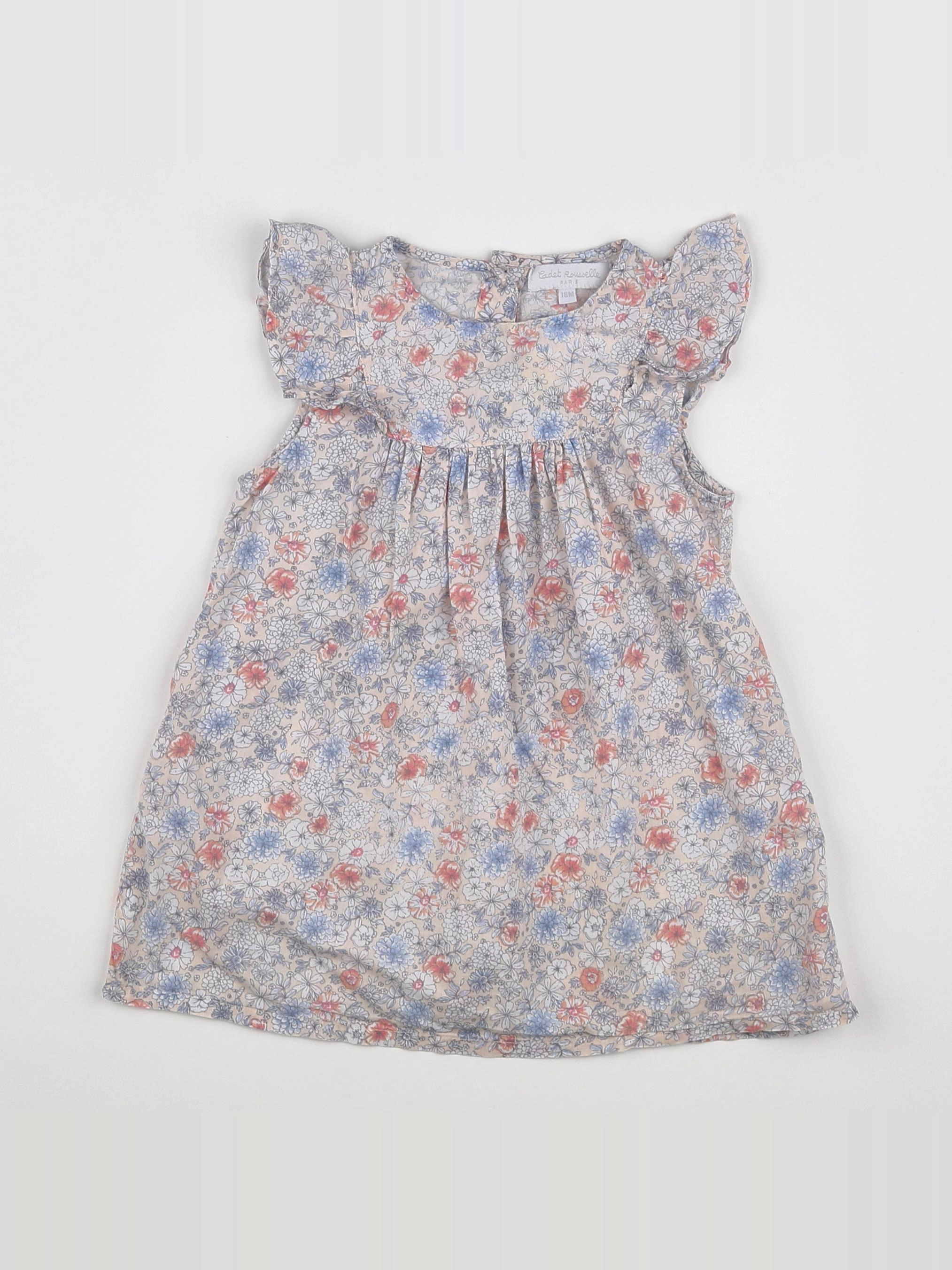 Cadet Rousselle - robe multicolore - 18 mois