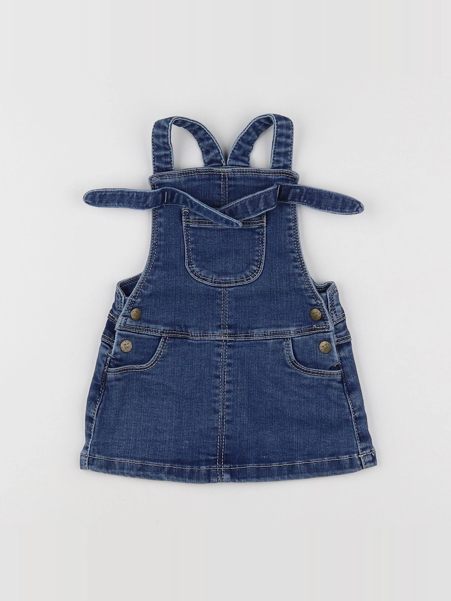 Tape à l'oeil - robe bleu - 9 mois