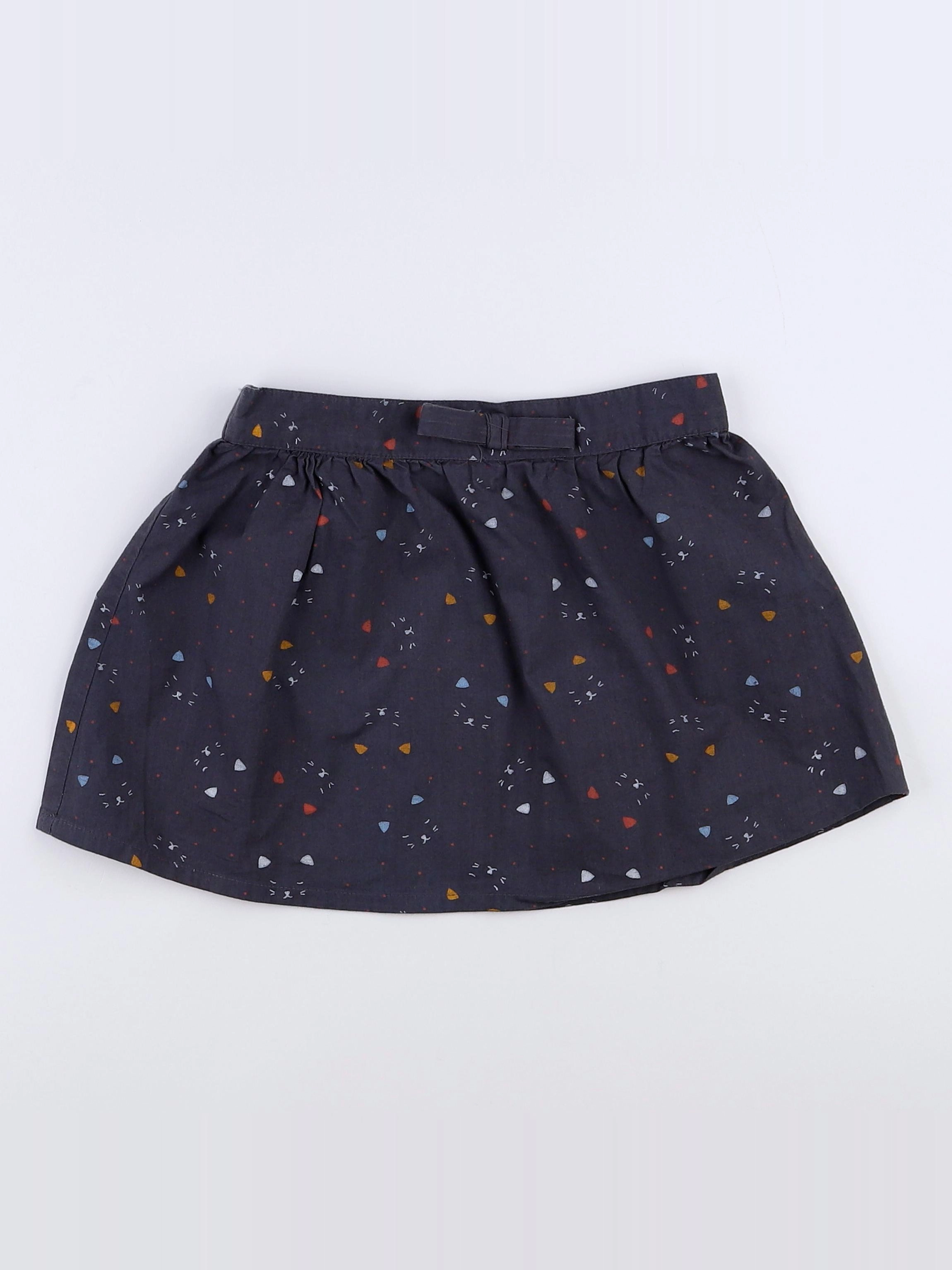 La Redoute - jupe gris - 2 ans