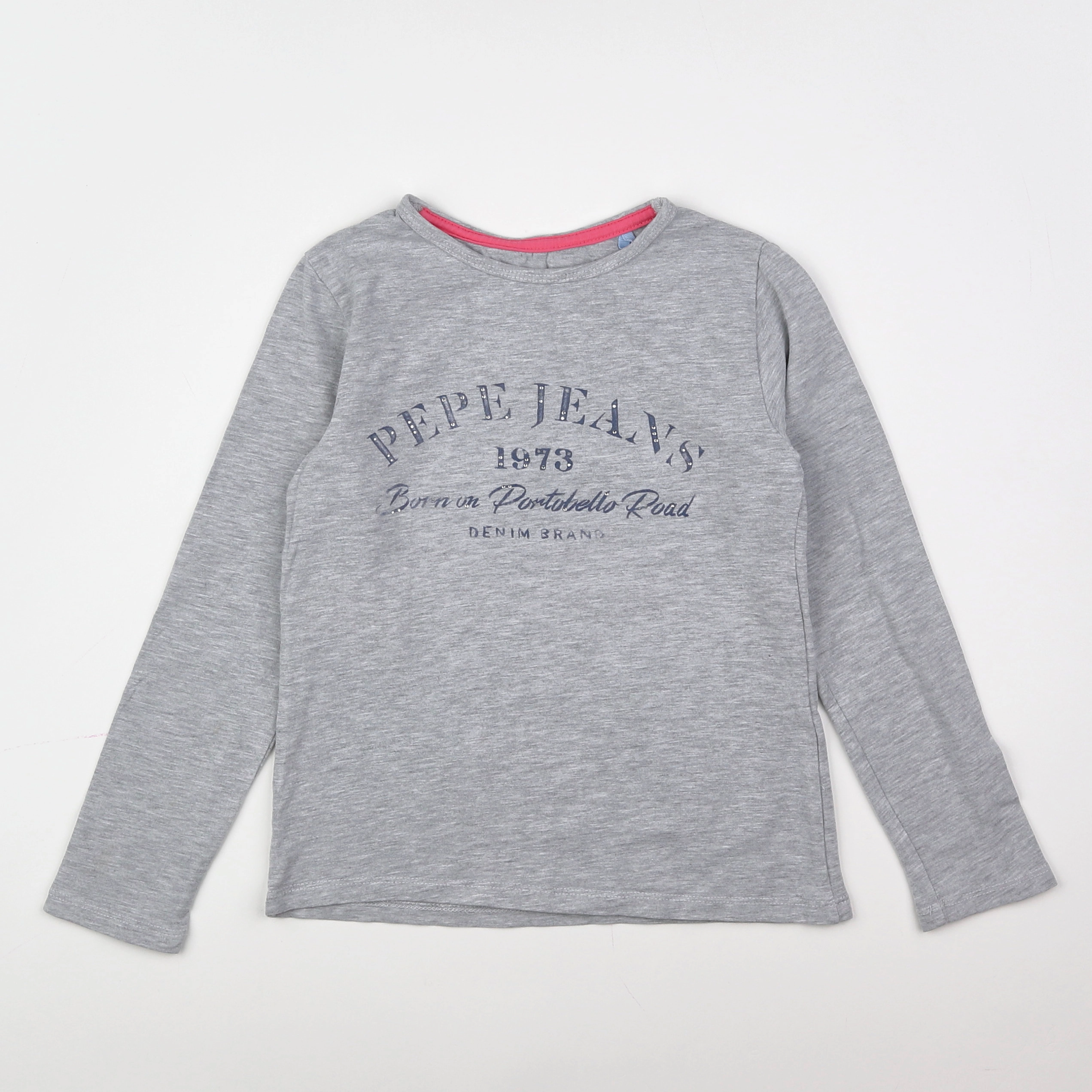 Pepe Jeans - tee-shirt gris - 8 ans