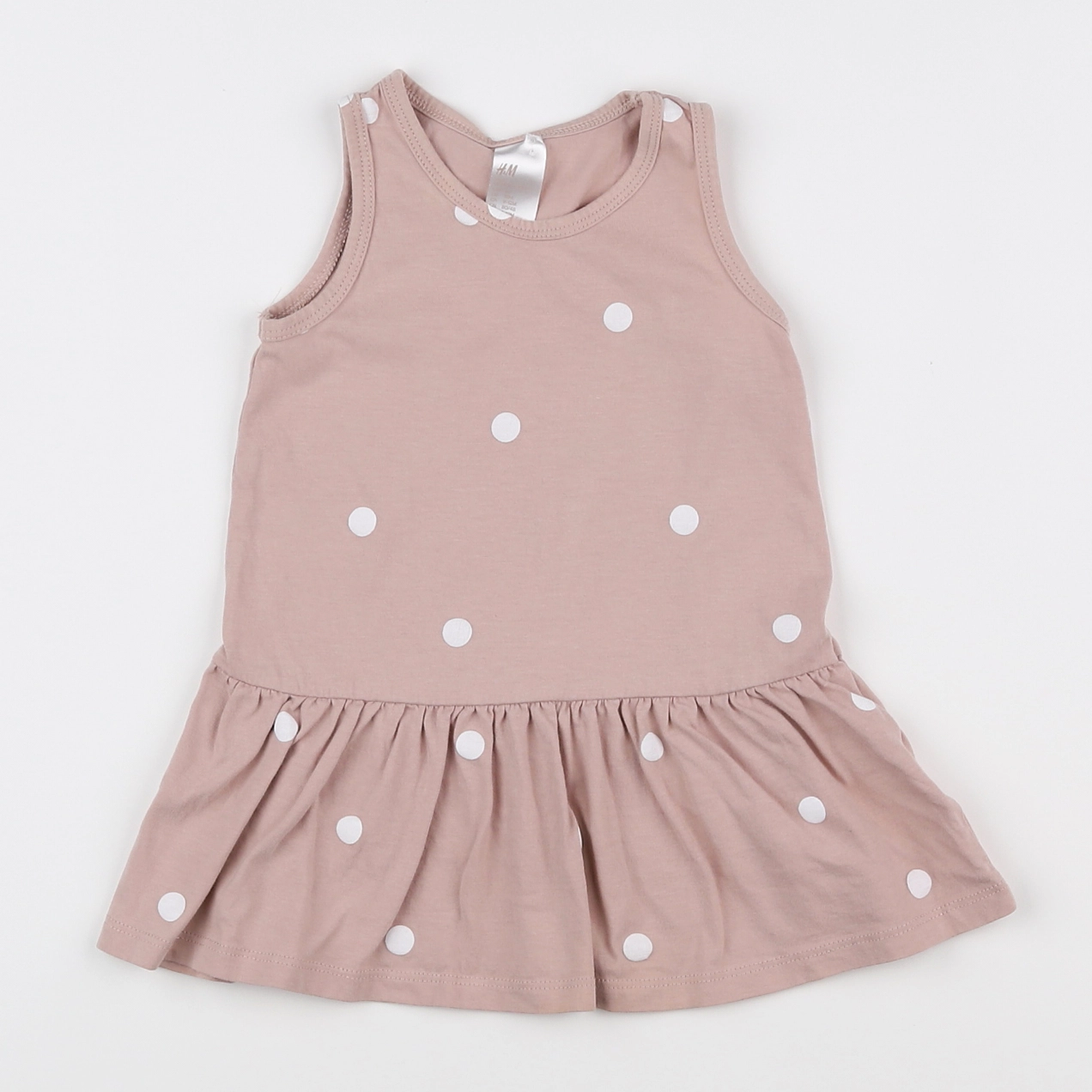 H&M - robe rose - 9/12 mois