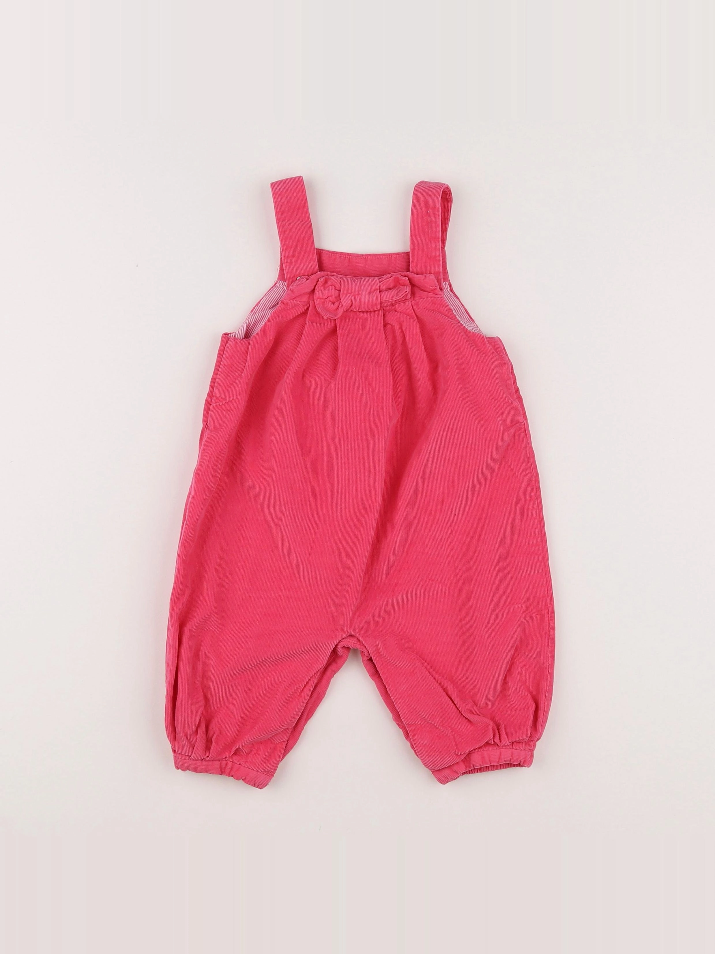 Jacadi - salopette rose - 12 mois
