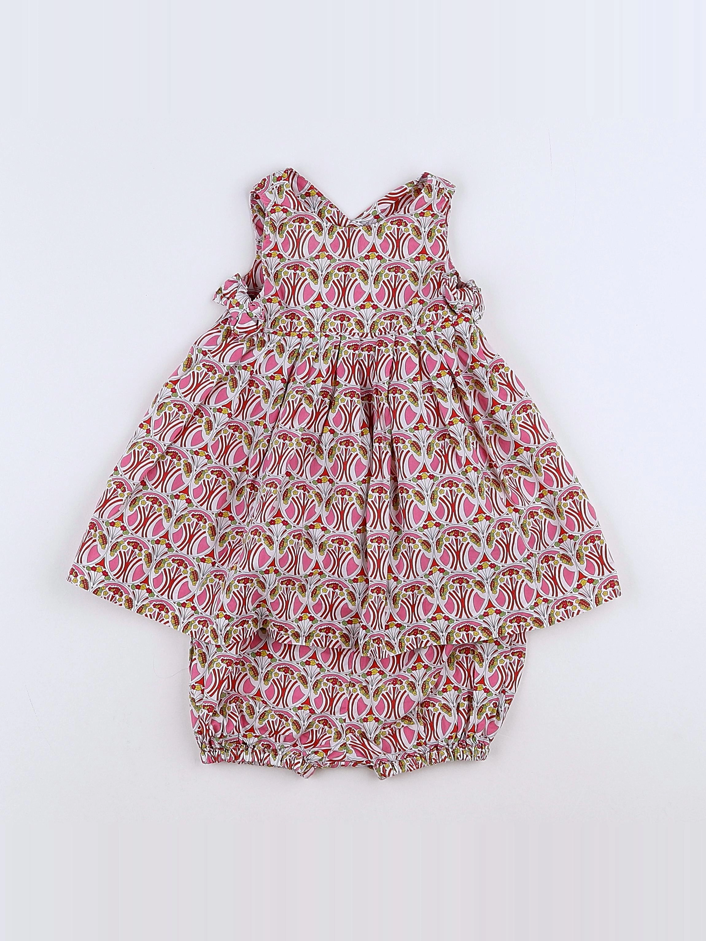 Jacadi - robe rose - 3 mois