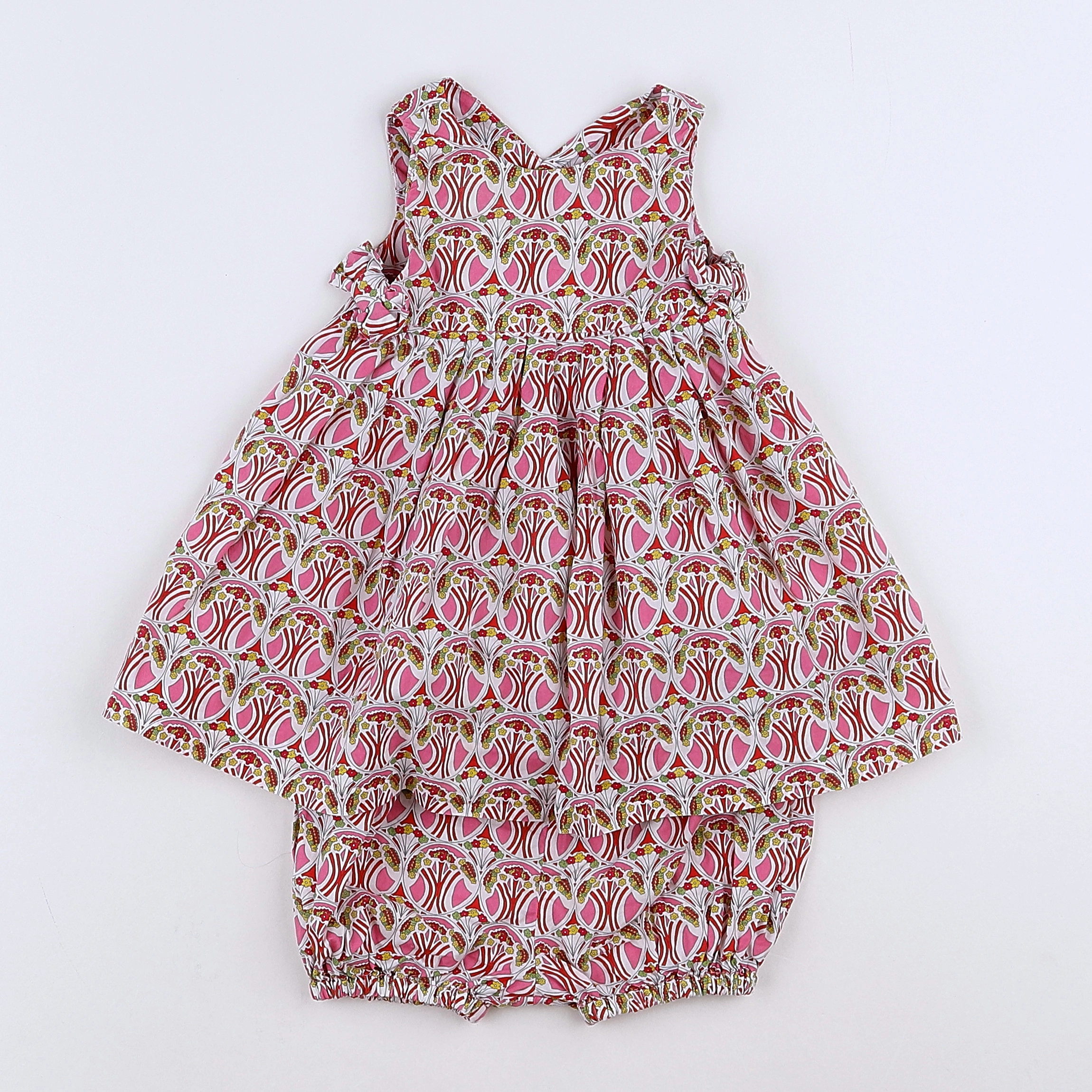 Jacadi - robe rose - 3 mois