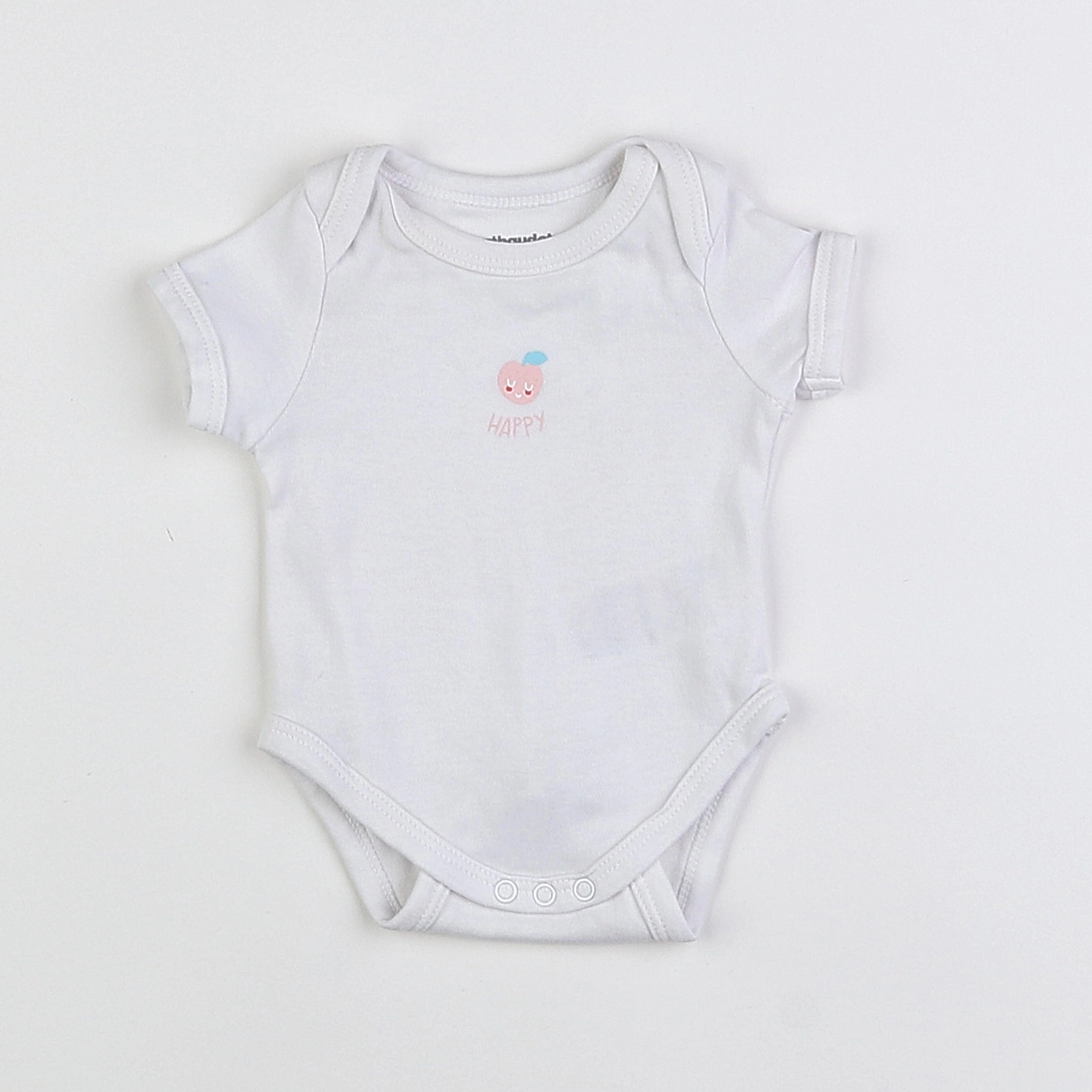 Vertbaudet - body blanc - 1 mois