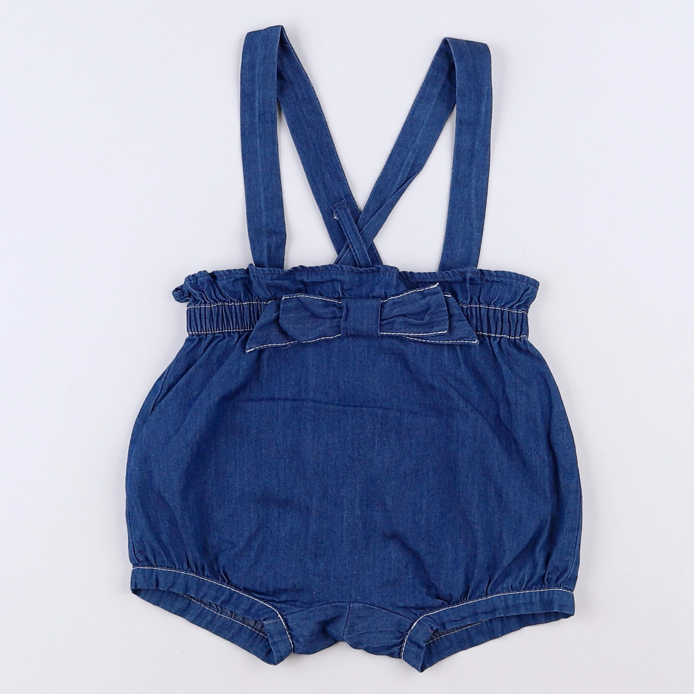 Jacadi - short bleu - 12 mois