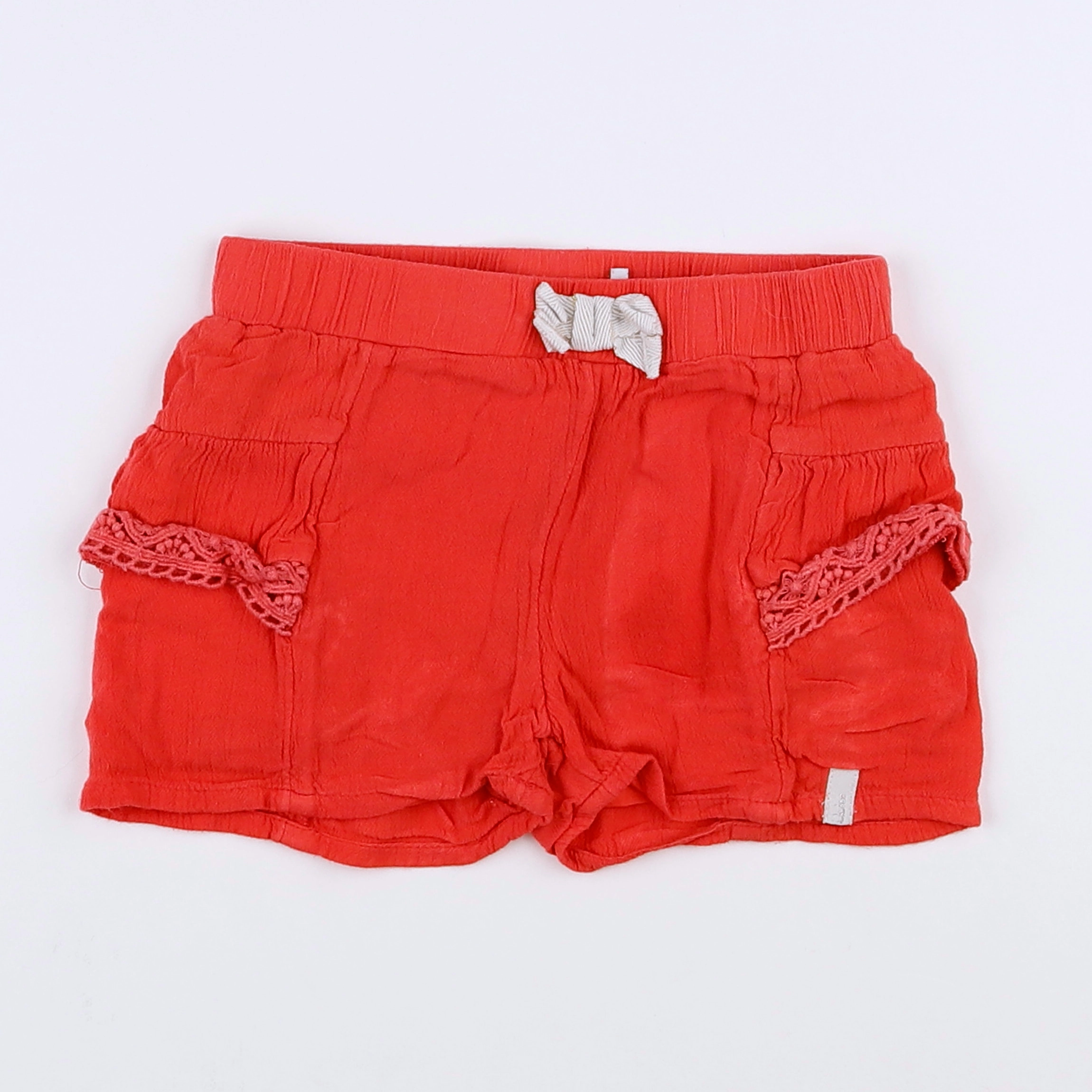 IKKS - short orange - 18 mois