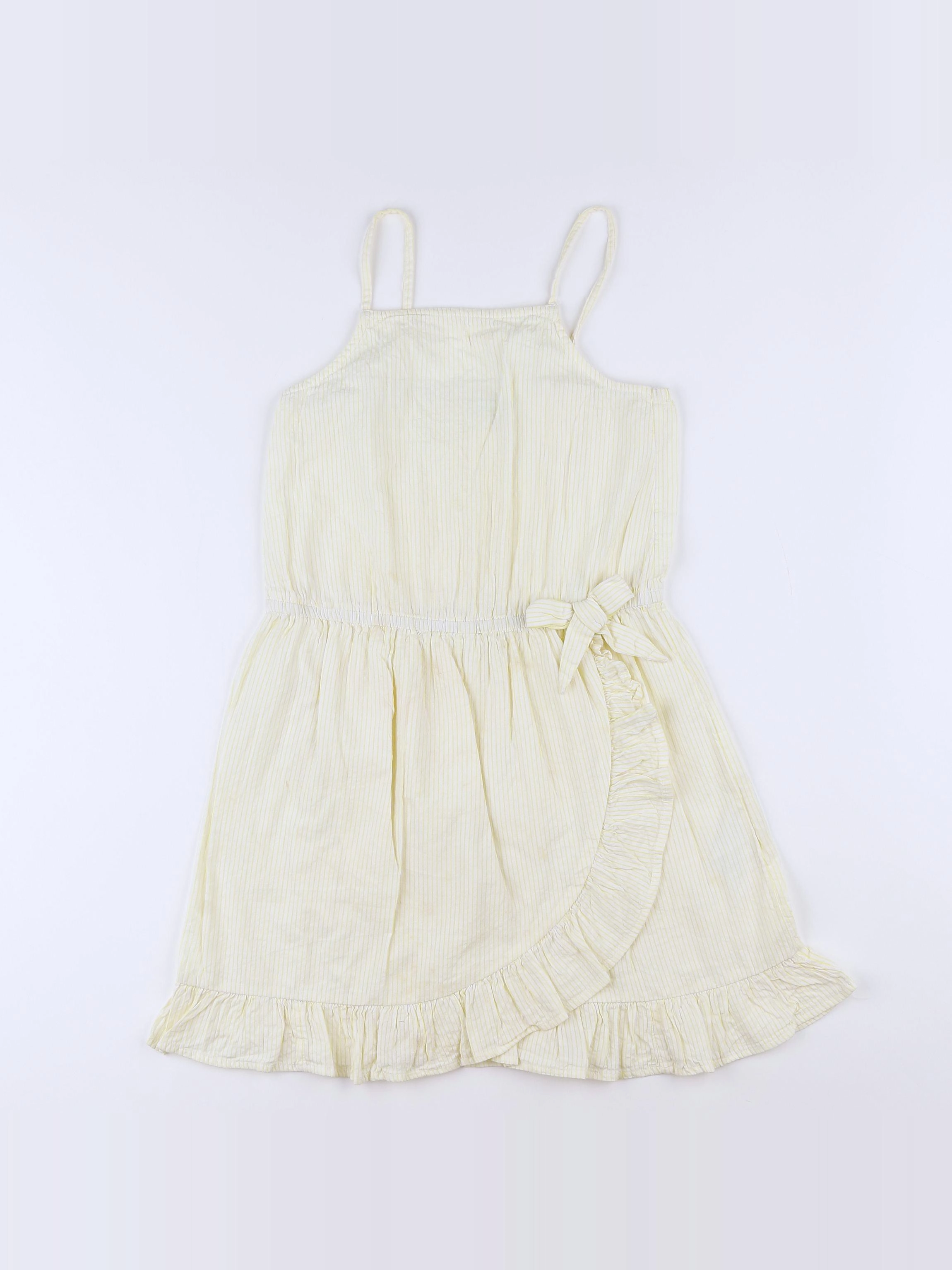 Vertbaudet - robe jaune - 10 ans