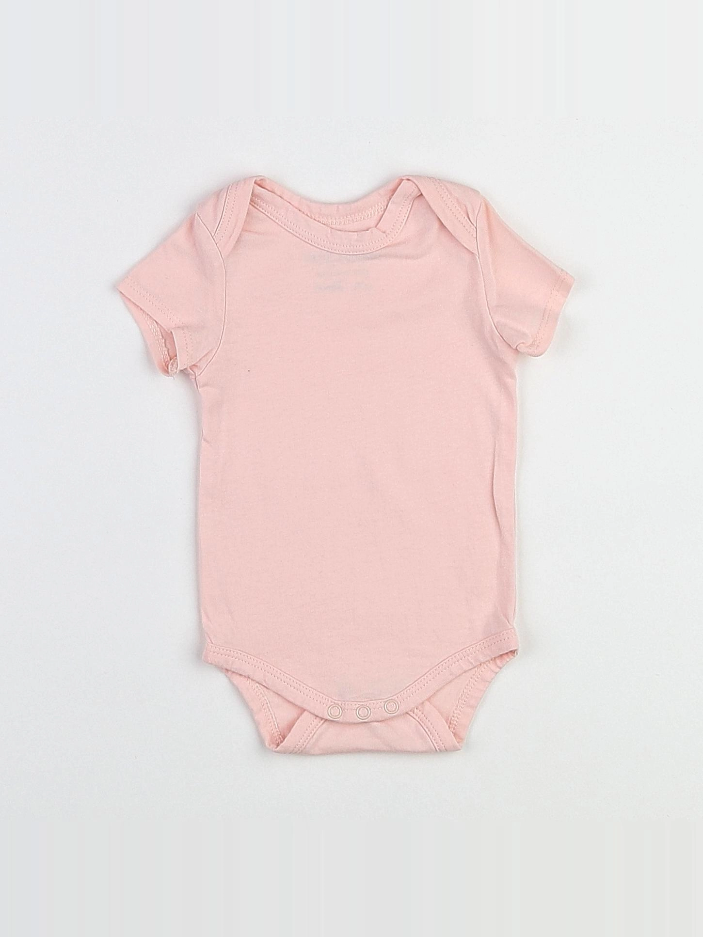 Tape à l'oeil - body rose - 3 mois