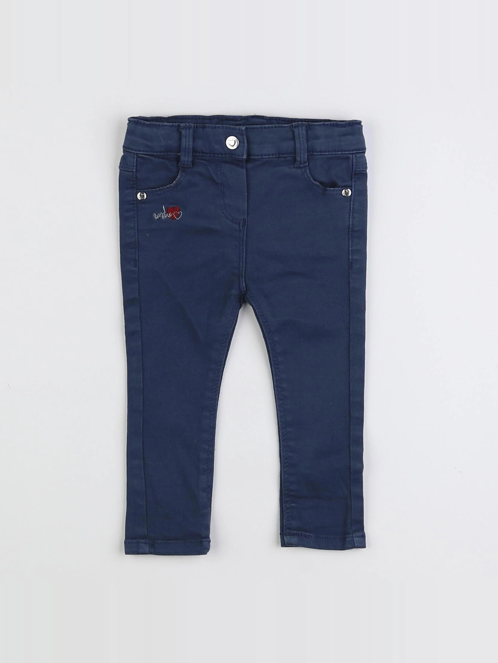 Tape à l'oeil - pantalon bleu - 6 mois