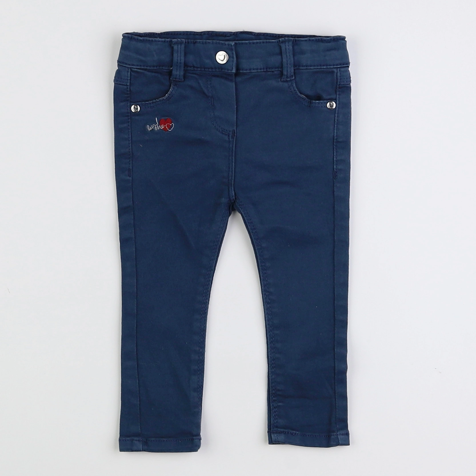 Tape à l'oeil - pantalon bleu - 6 mois