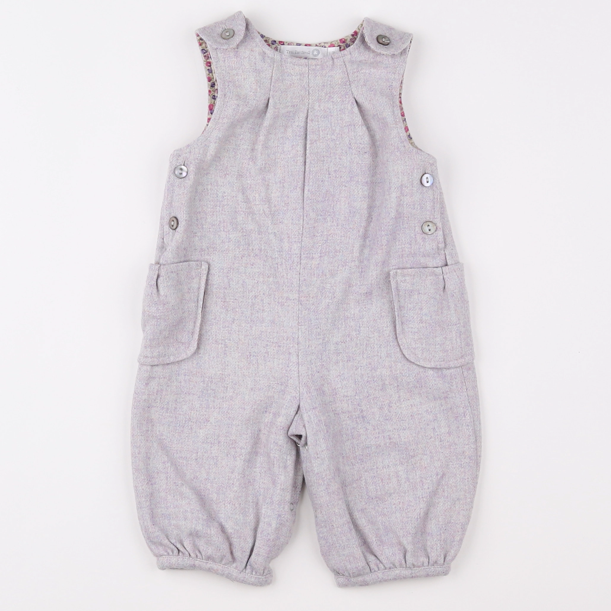 TroiZenfants - combinaison gris - 3 mois