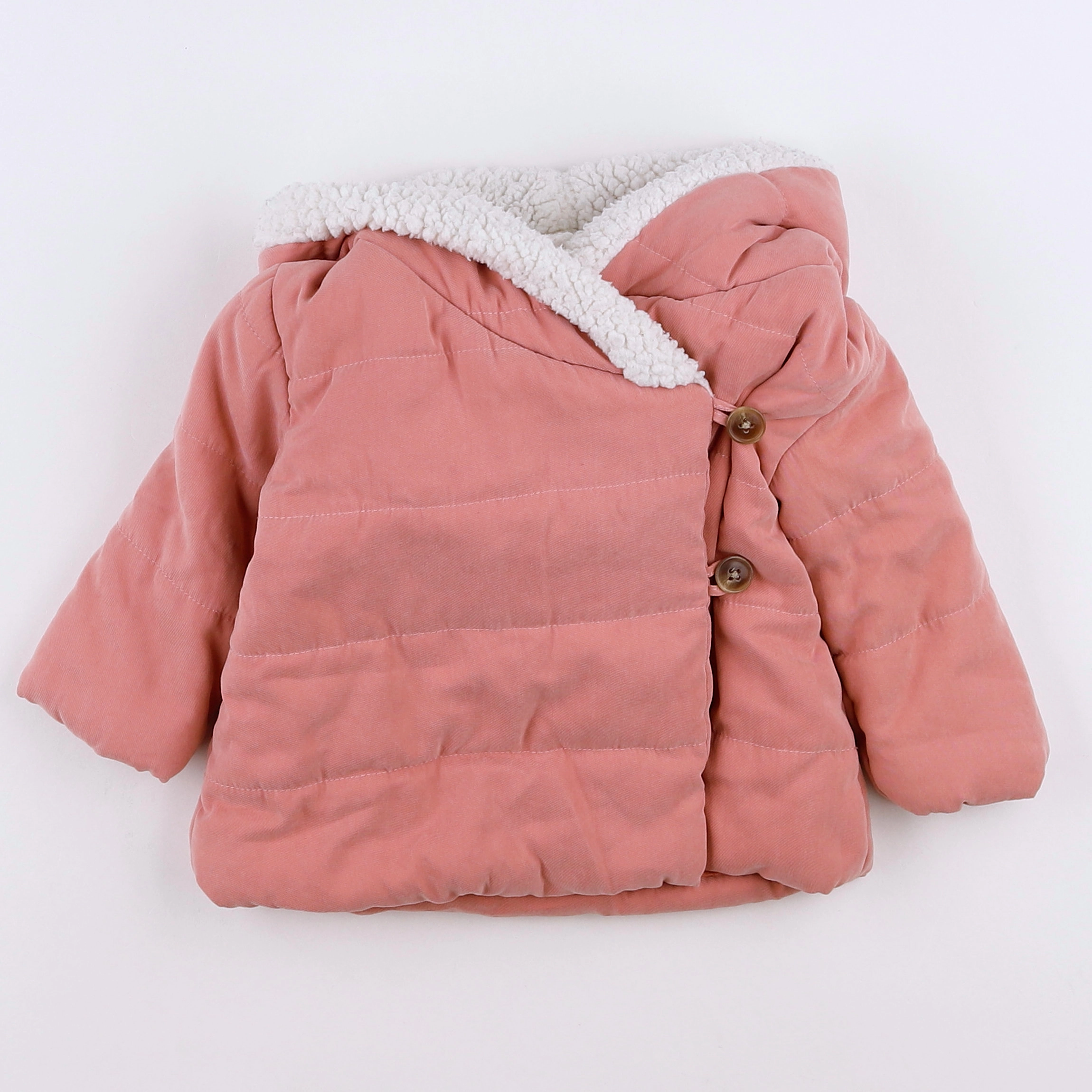 La Redoute - veste rose - 3 mois