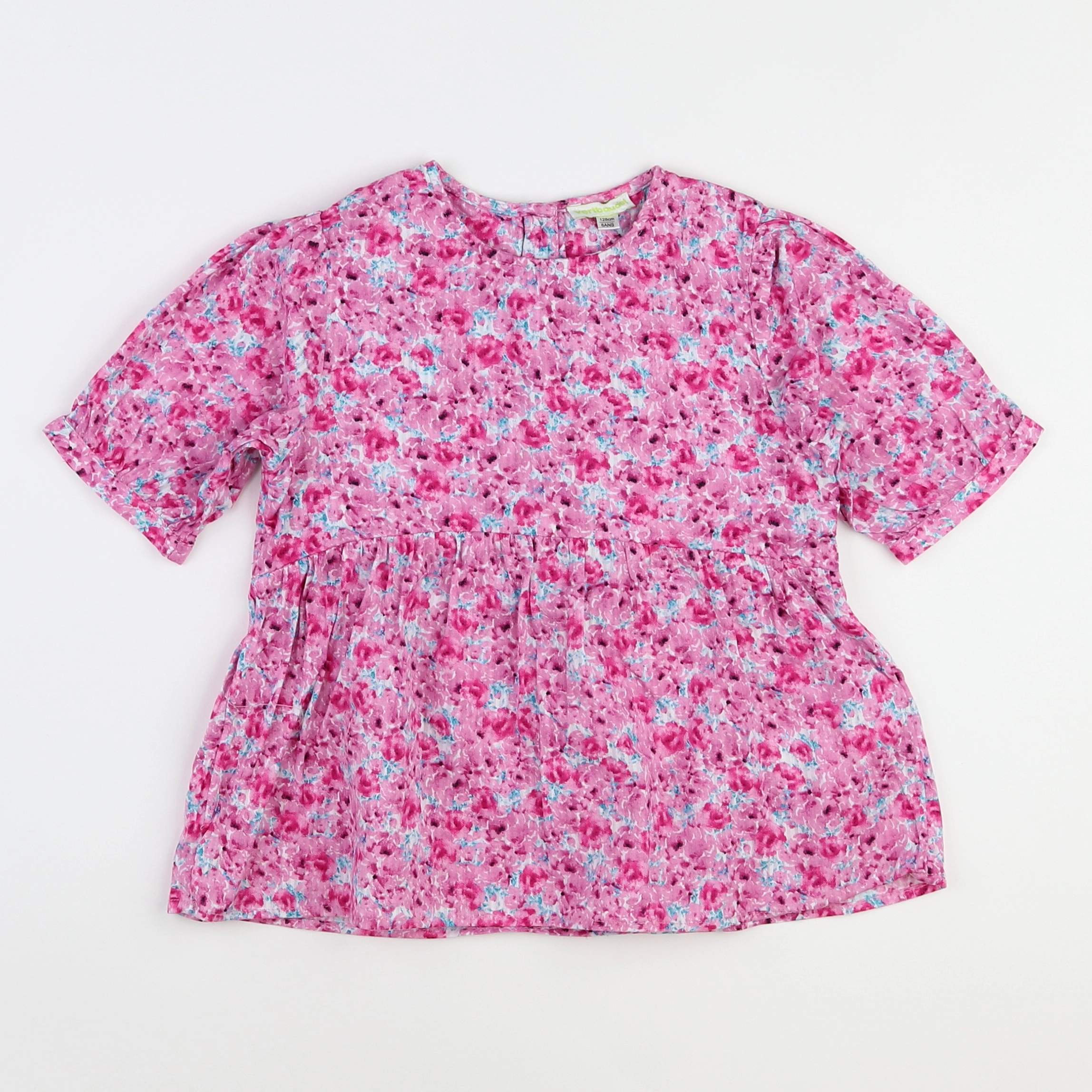 Vertbaudet - blouse rose - 10 ans