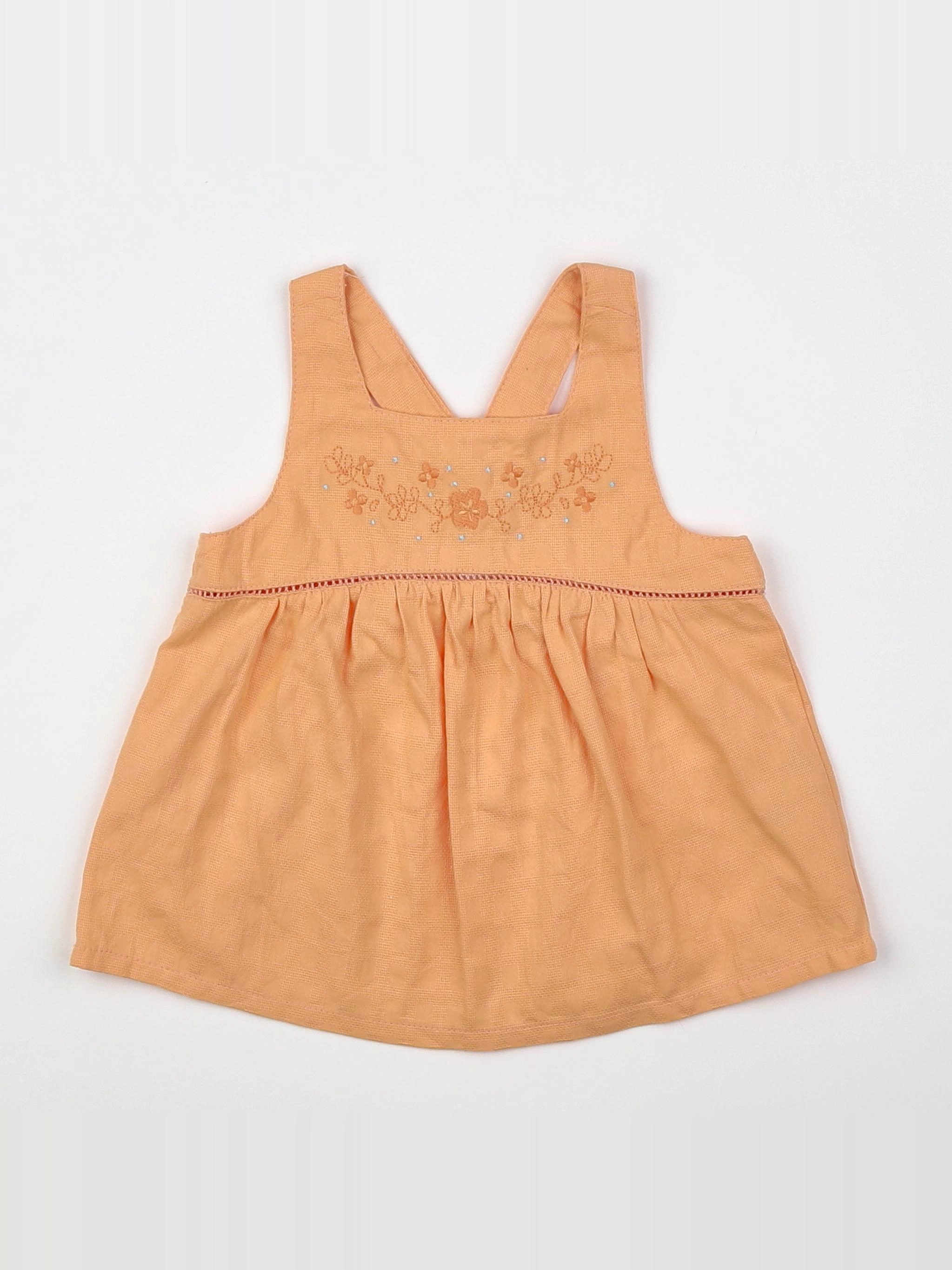 Natalys - robe orange - 9 mois