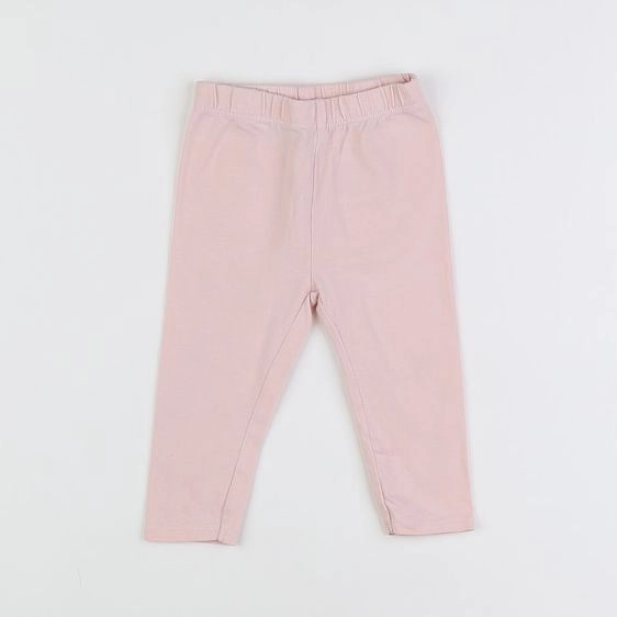 Vertbaudet - legging rose - 9 mois