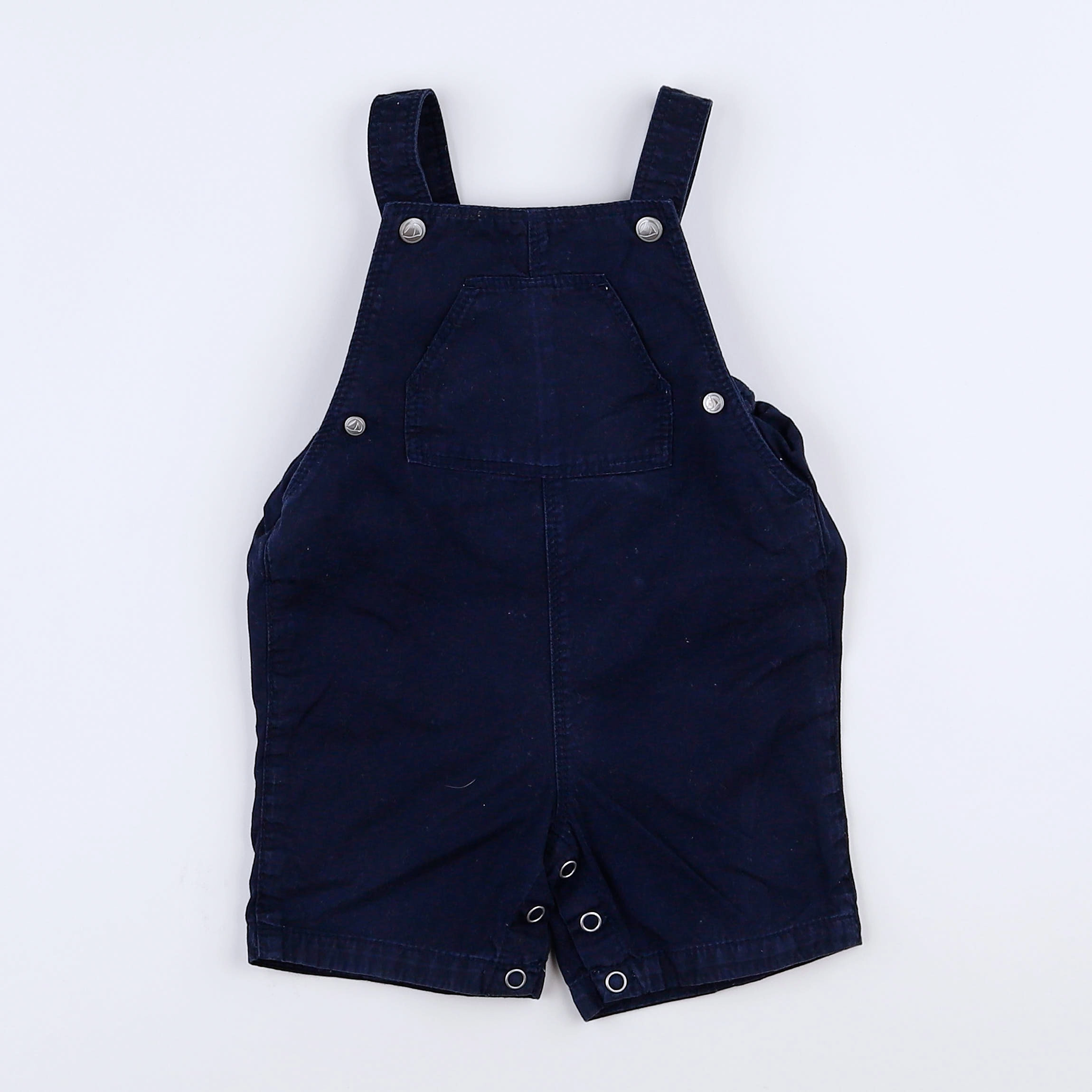 Petit Bateau - salopette bleu - 12 mois