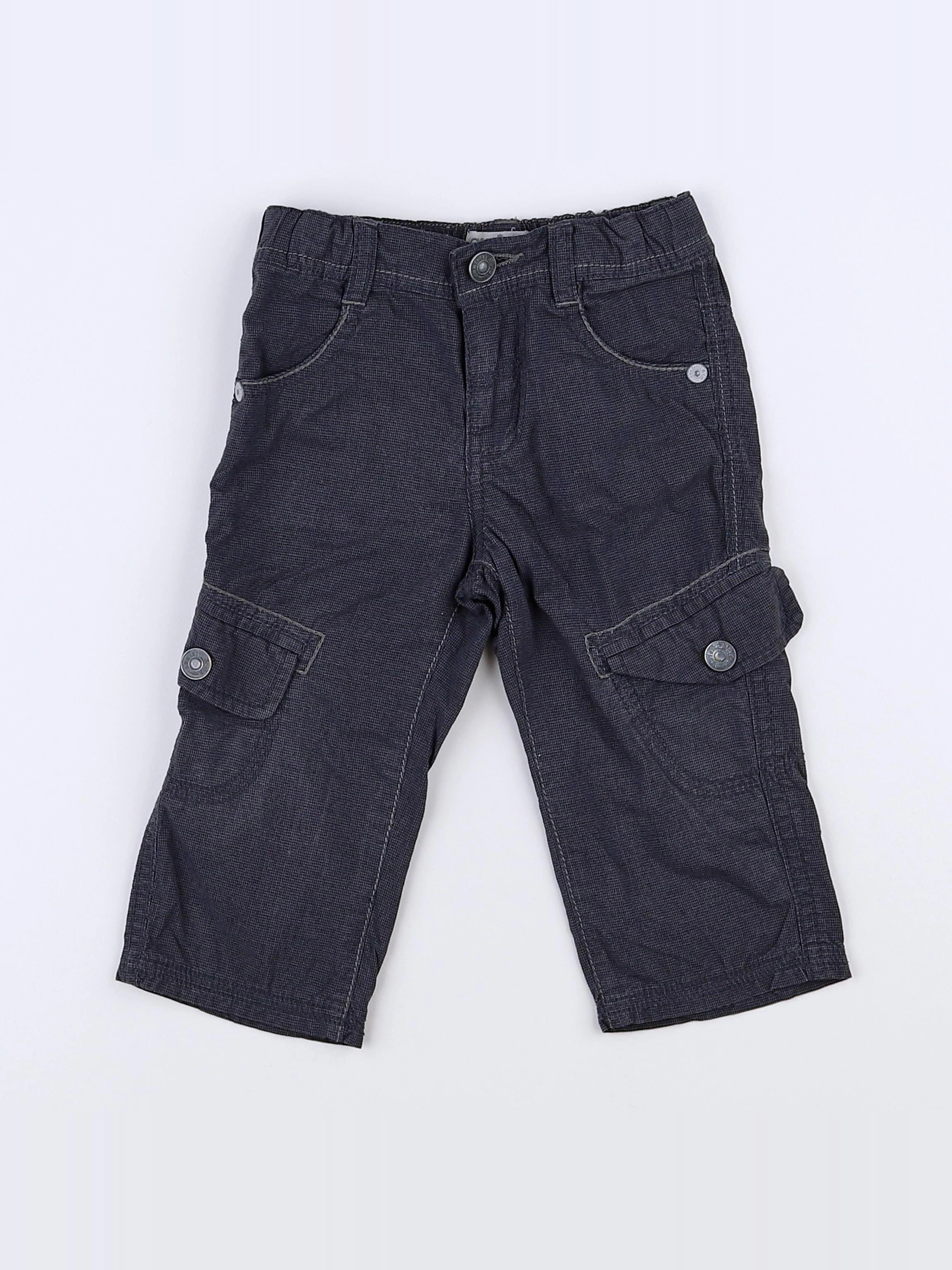 Absorba - pantalon gris - 12 mois