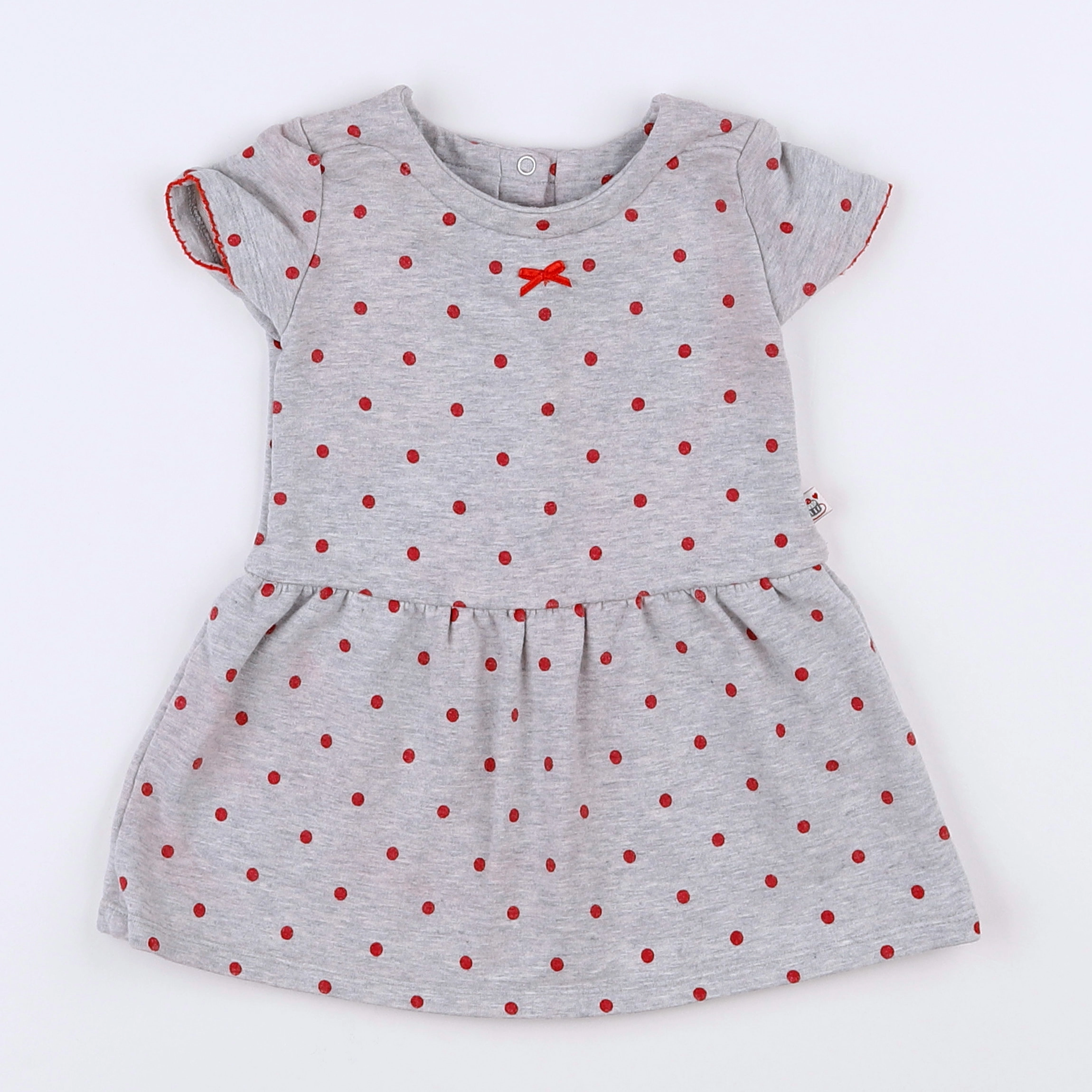 Absorba - robe gris - 12 mois