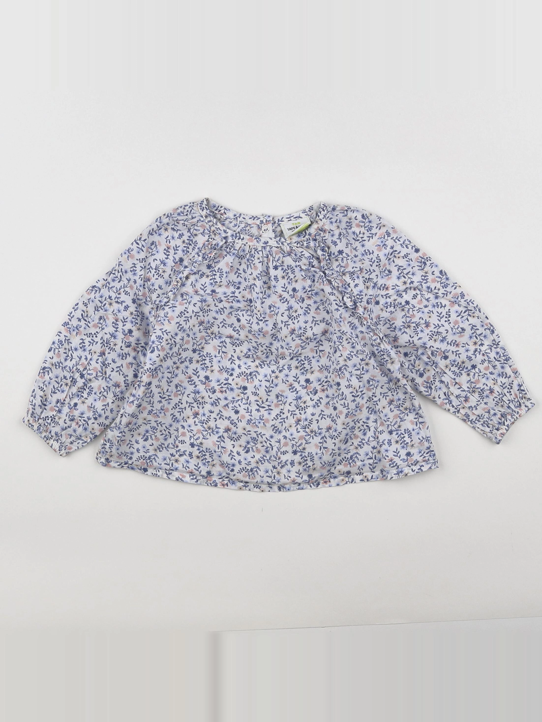 Tape à l'oeil - blouse multicolore - 12 mois