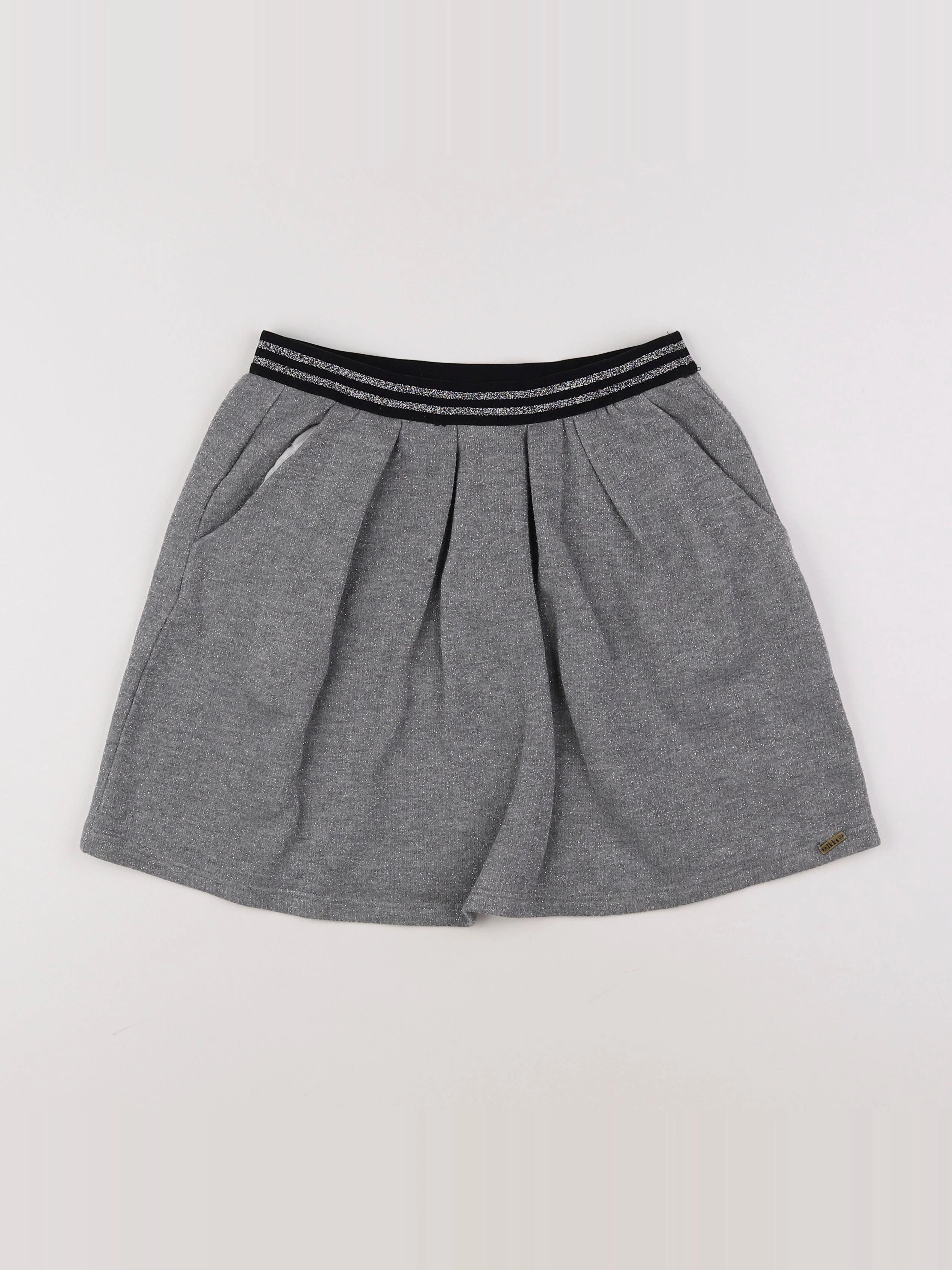 IKKS - jupe gris - 14 ans
