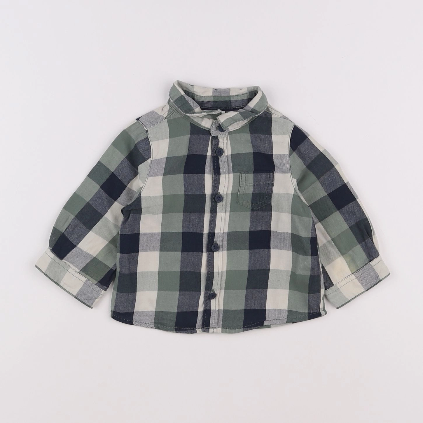 Tape à l'oeil - chemise vert - 9 mois