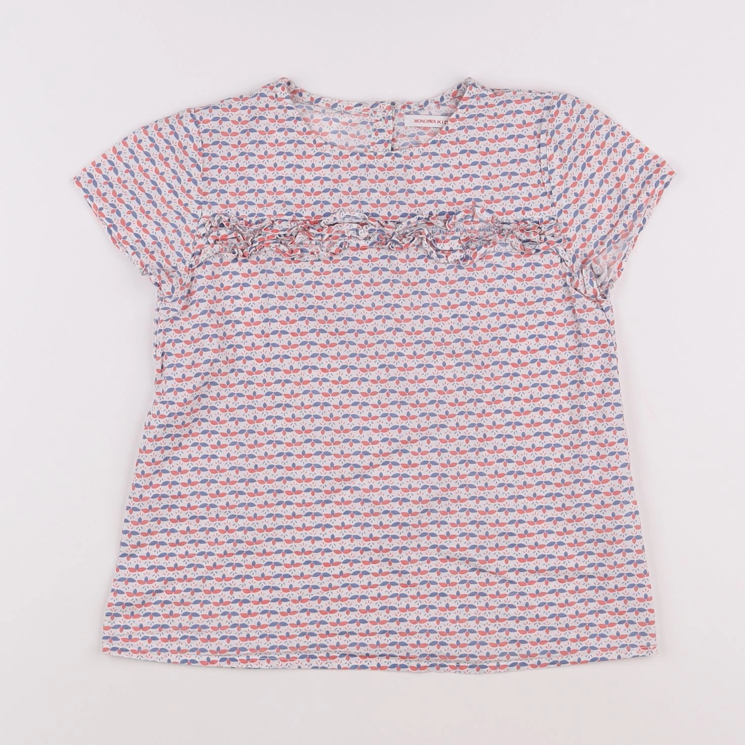 Monoprix - blouse multicolore - 8 ans