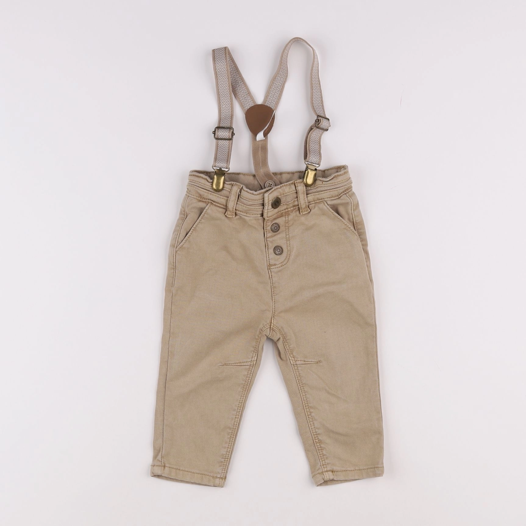 Tape à l'oeil - pantalon beige - 12 mois