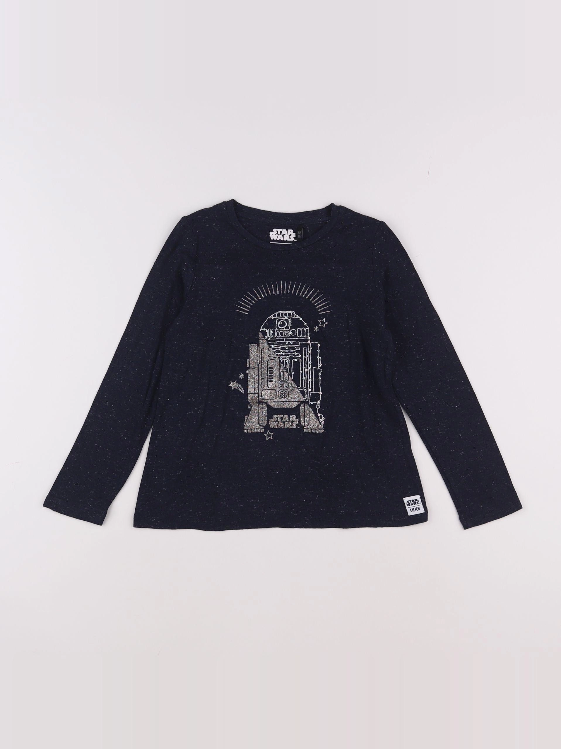 IKKS - tee-shirt bleu - 6 ans
