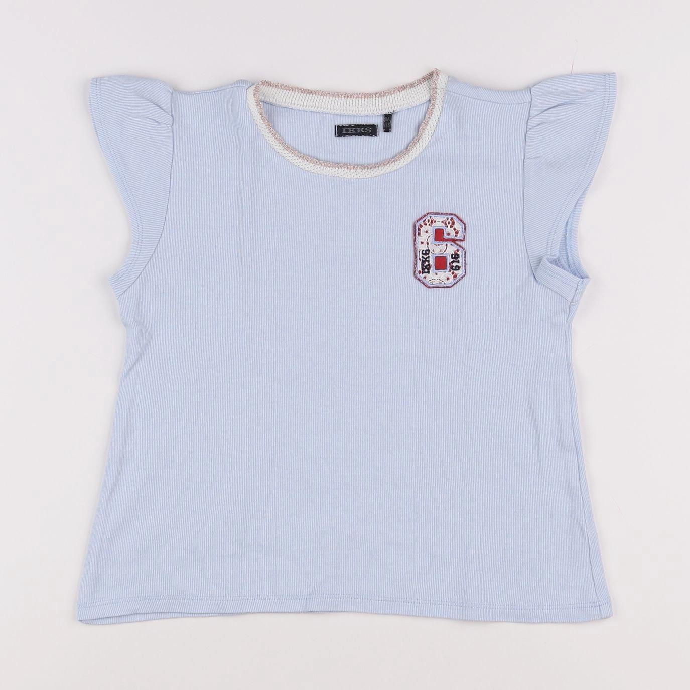 IKKS - tee-shirt bleu - 8 ans