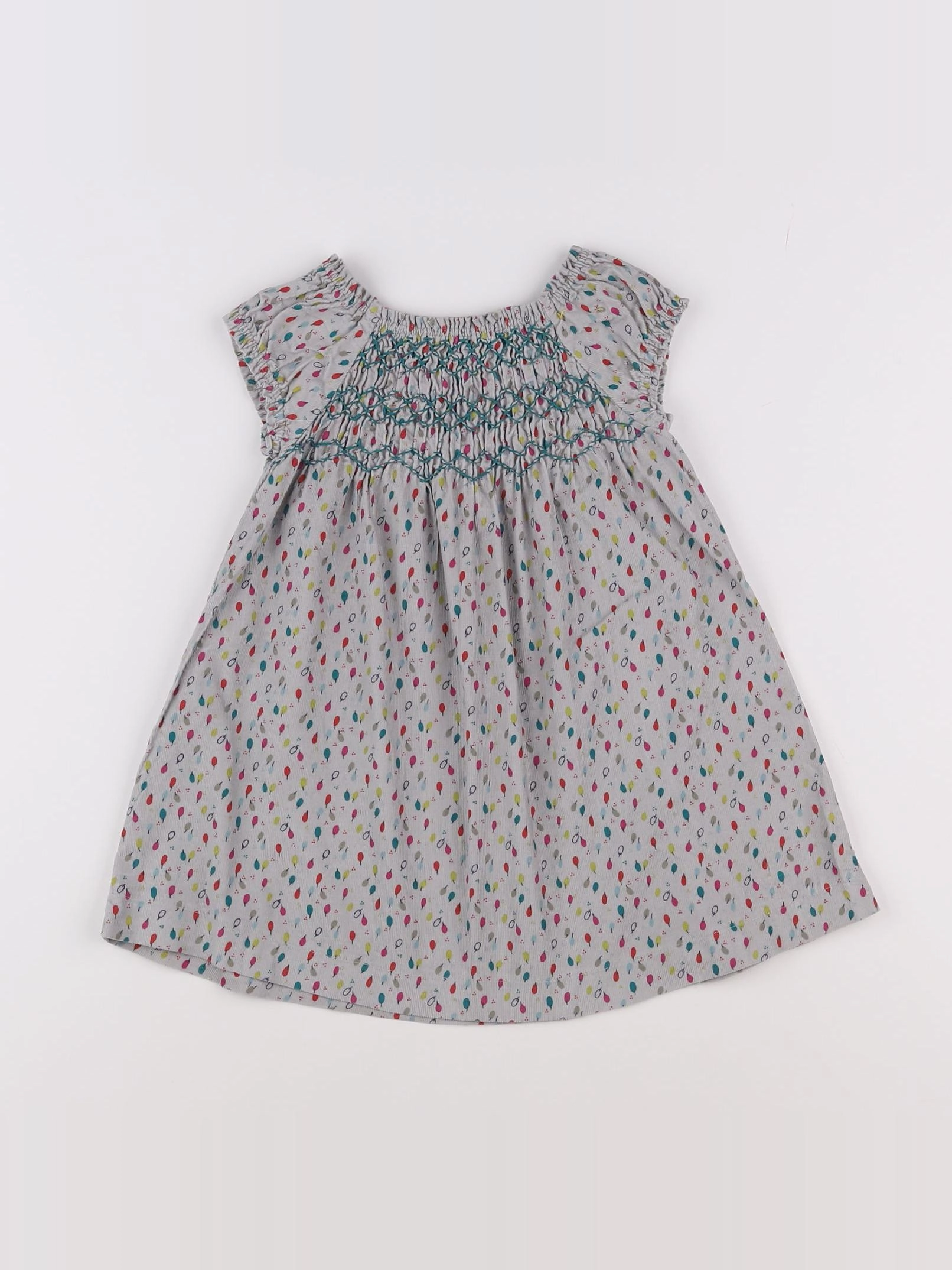 Boutchou - robe multicolore - 2 ans