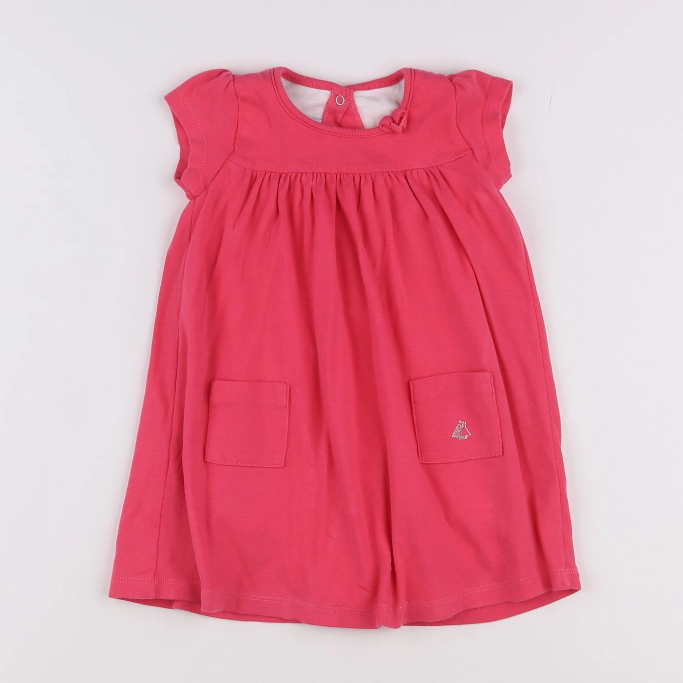 Petit Bateau - robe rose - 2 ans