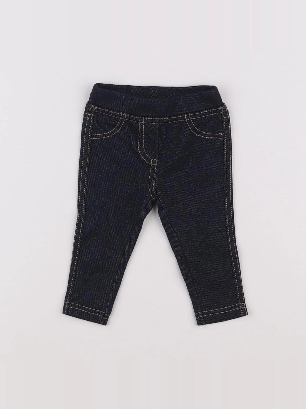 Tape à l'oeil - jegging bleu - 3 mois