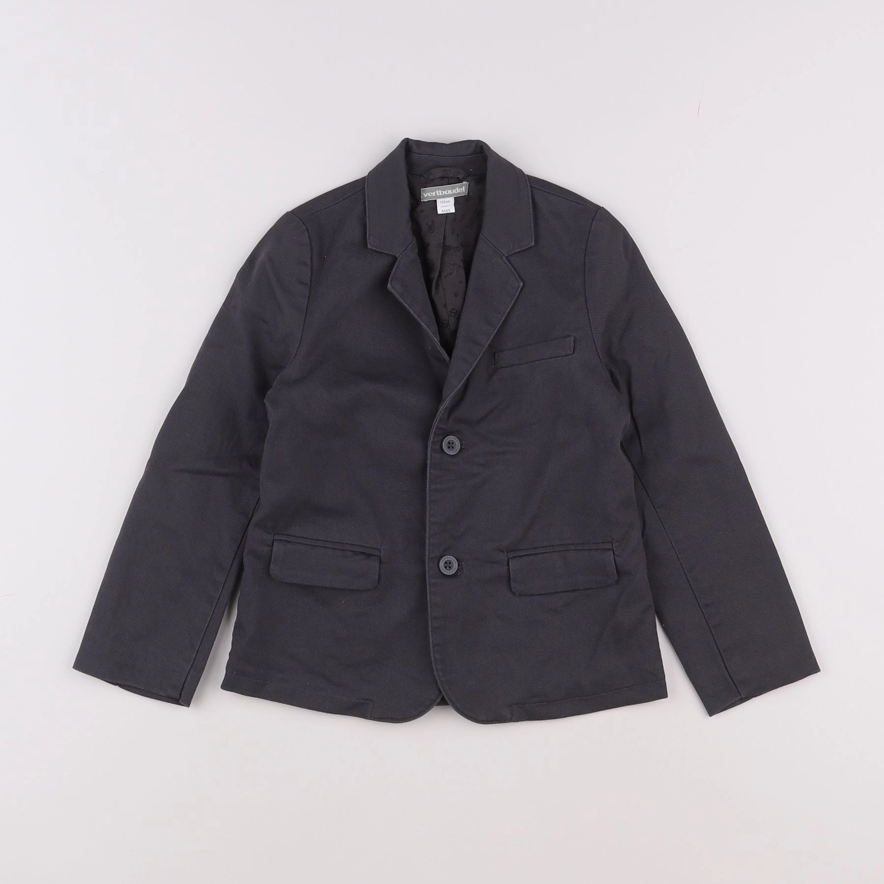 Vertbaudet - veste gris - 4 ans